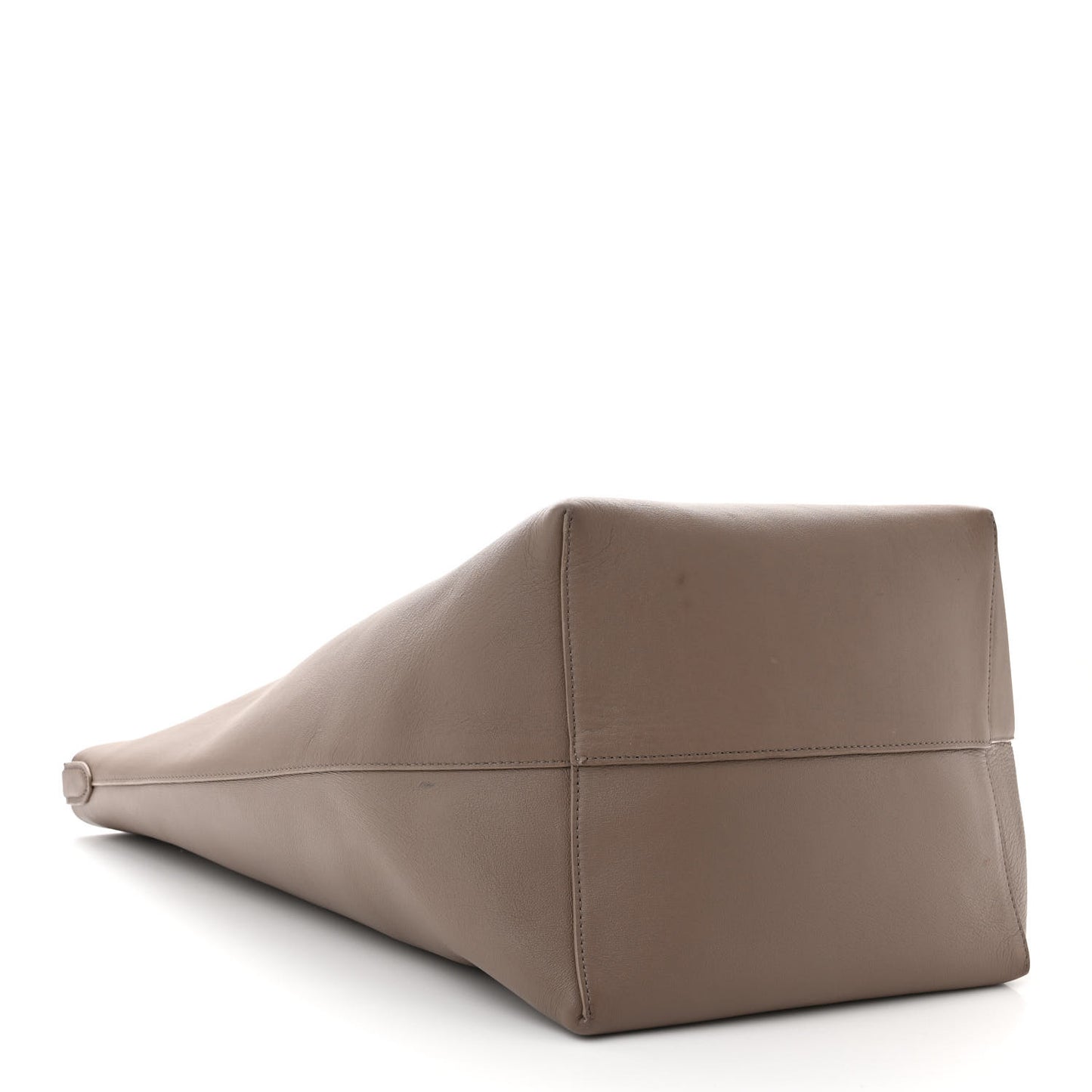 Grained Calfskin Large N/S Park Tote French Grey