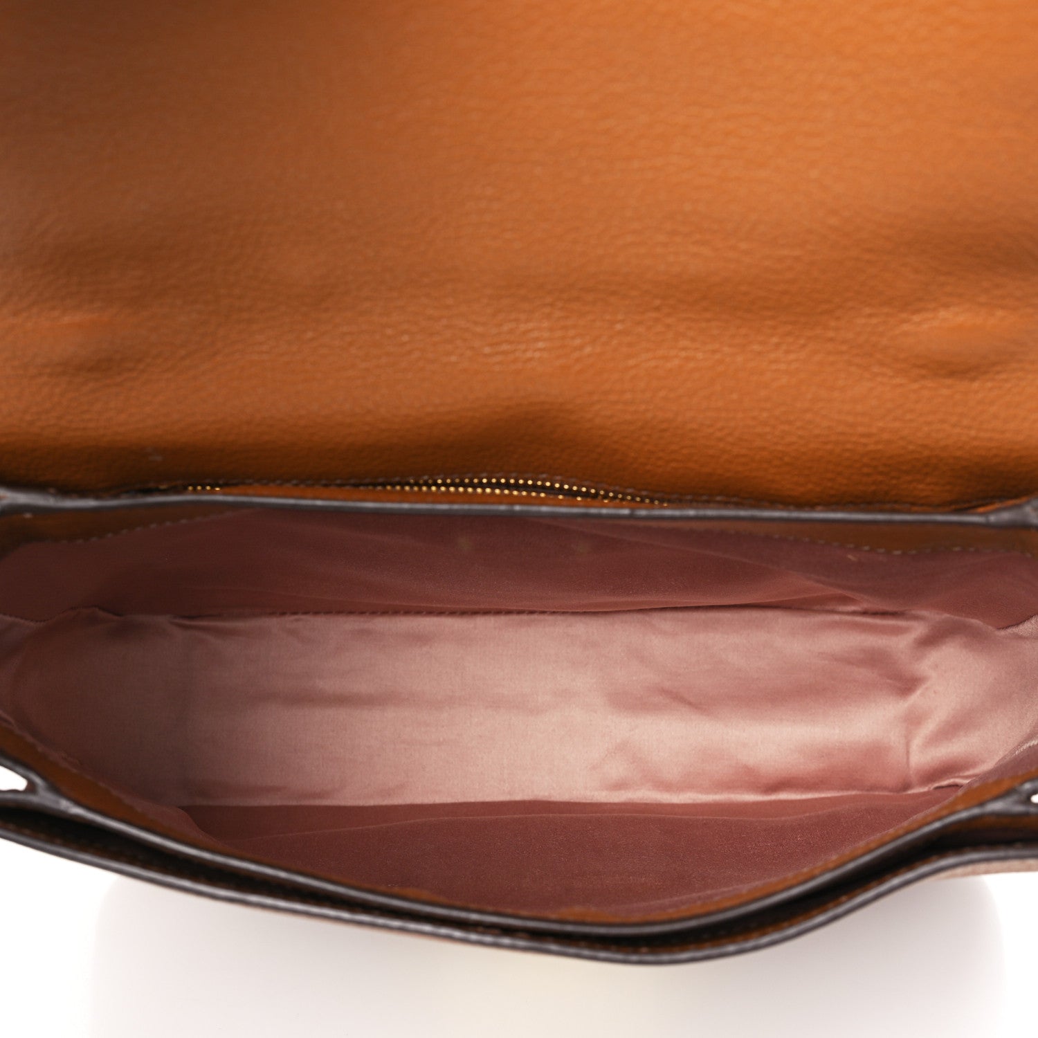 Miu Miu Goatskin Madras Shoulder Bag Cuoio 5 of 17
