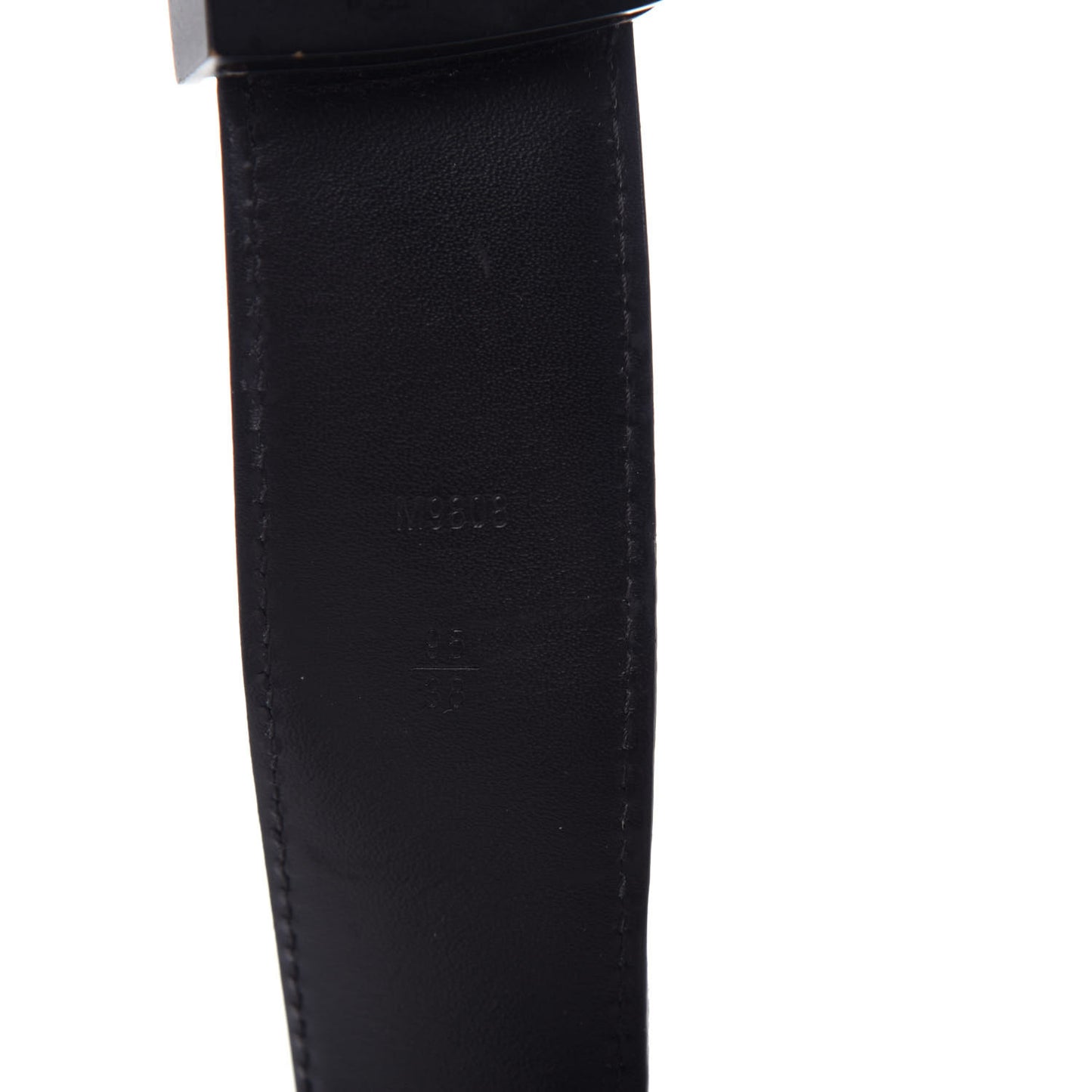 Damier Graphite 40mm LV Initiales Belt 95 38