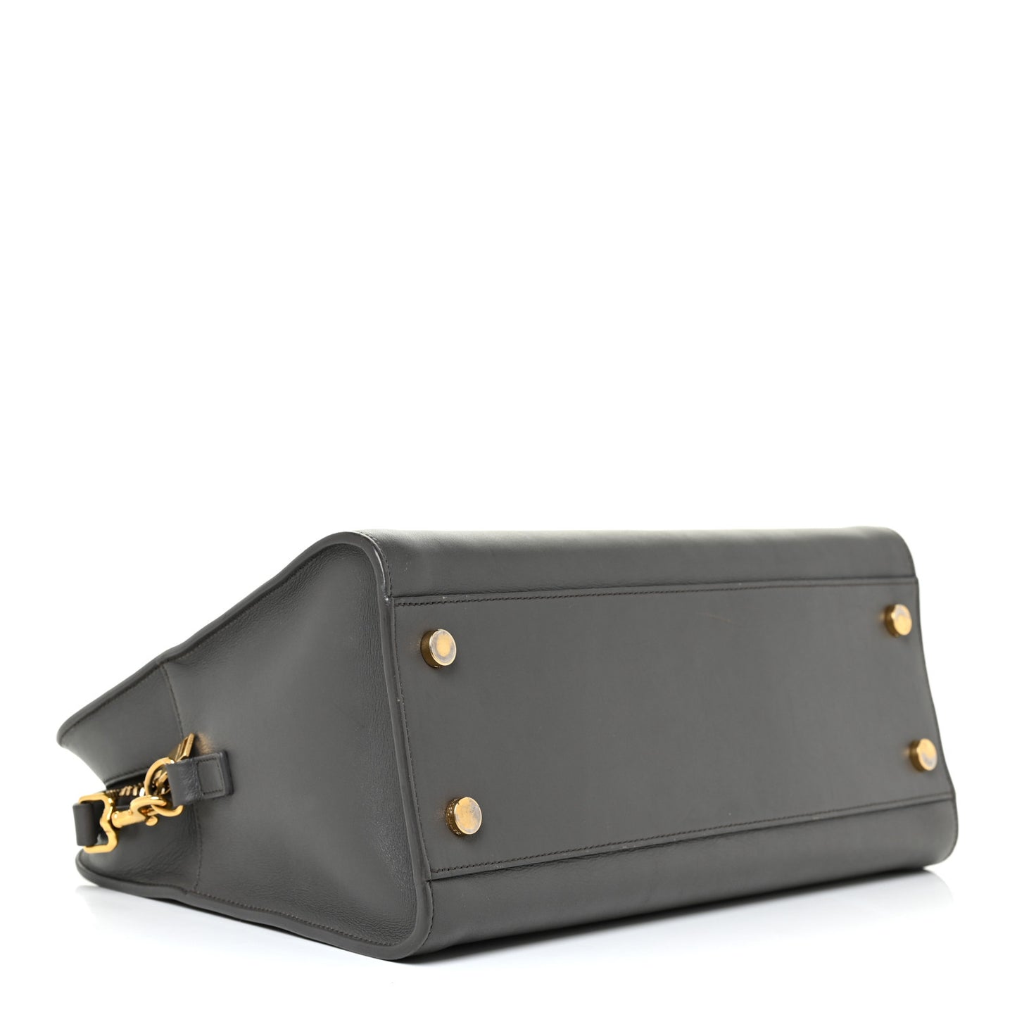 Calfskin Small Monogram Cabas Grey
