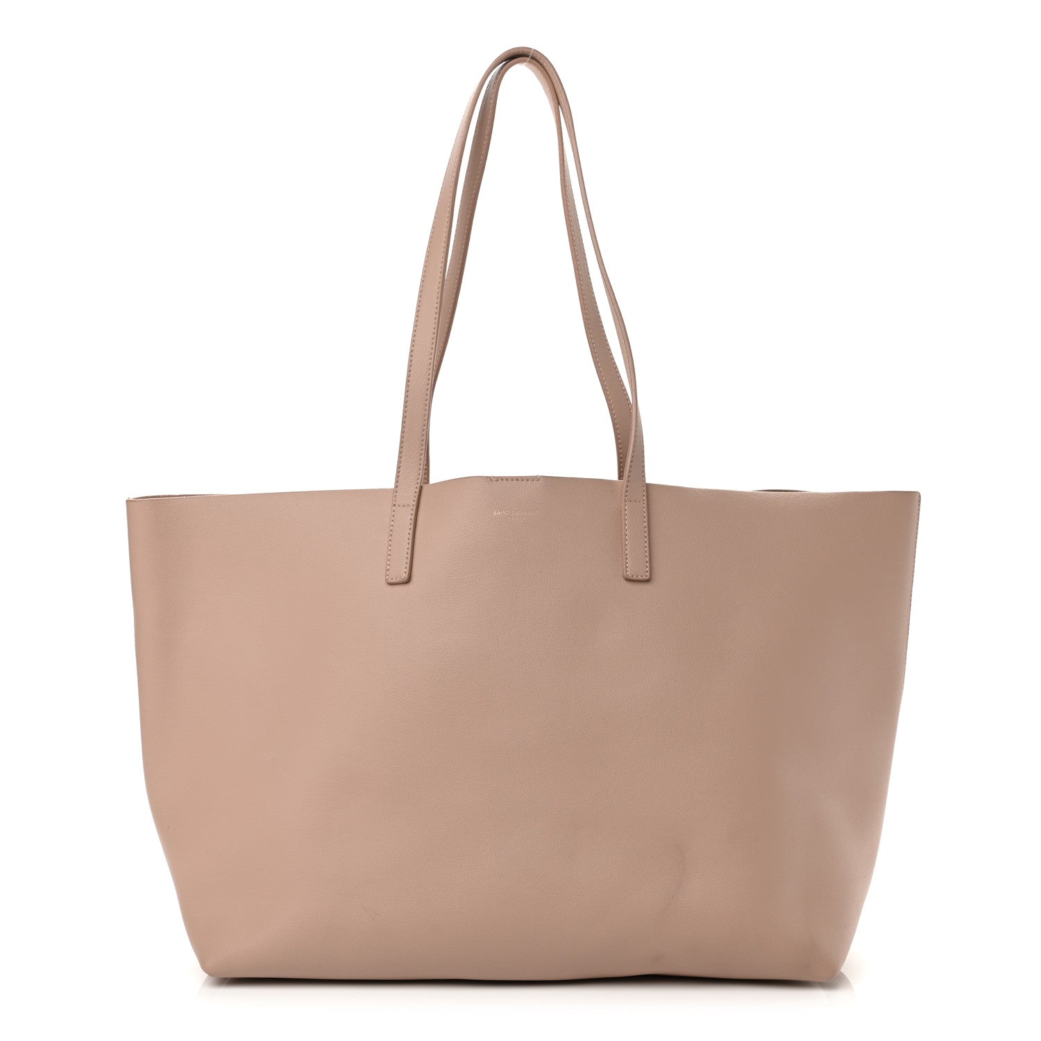 Saint Laurent Calfskin Large Shopping Tote Pale Blush 1 of 18