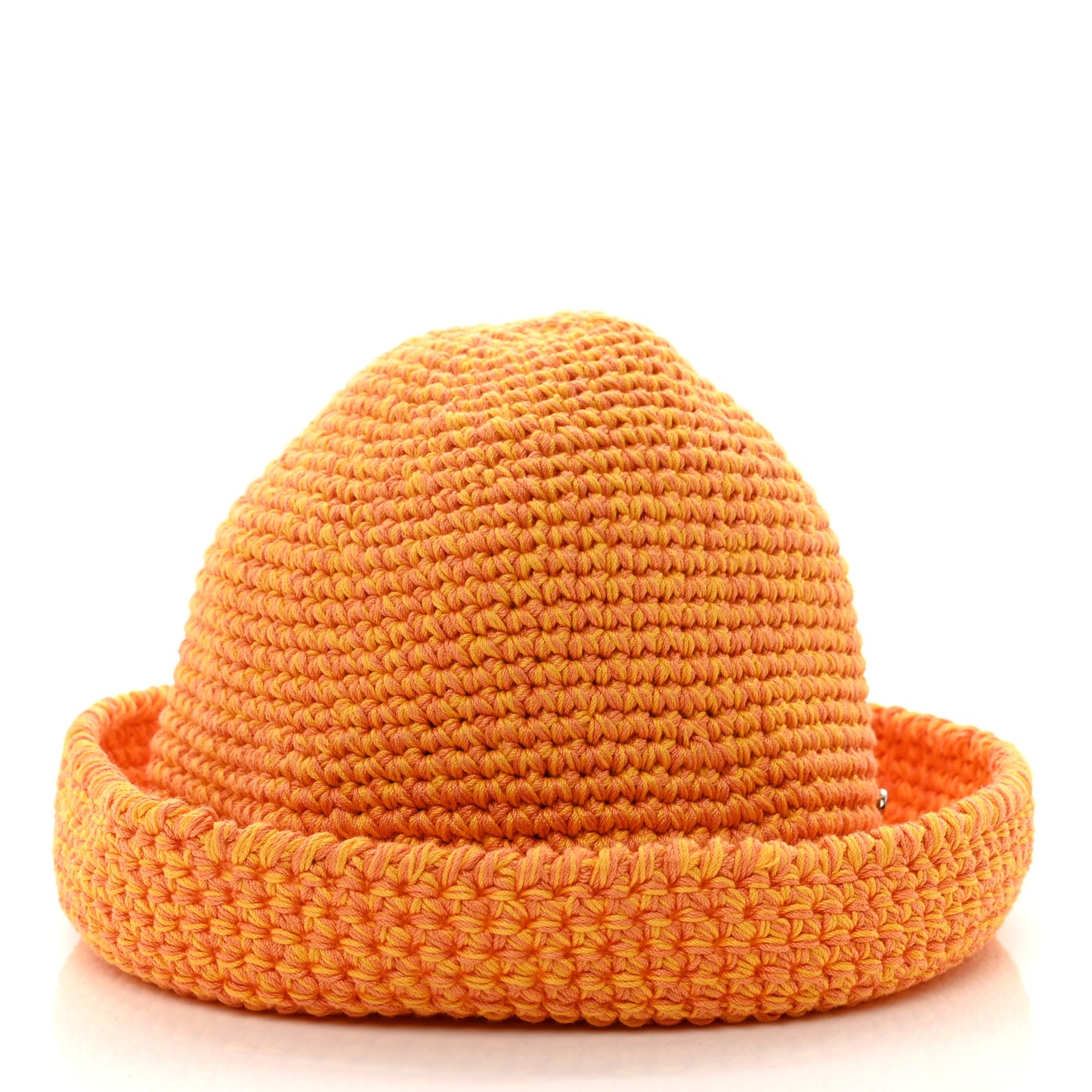 Cotton Crochet Gigi Bucket Hat M Orange
