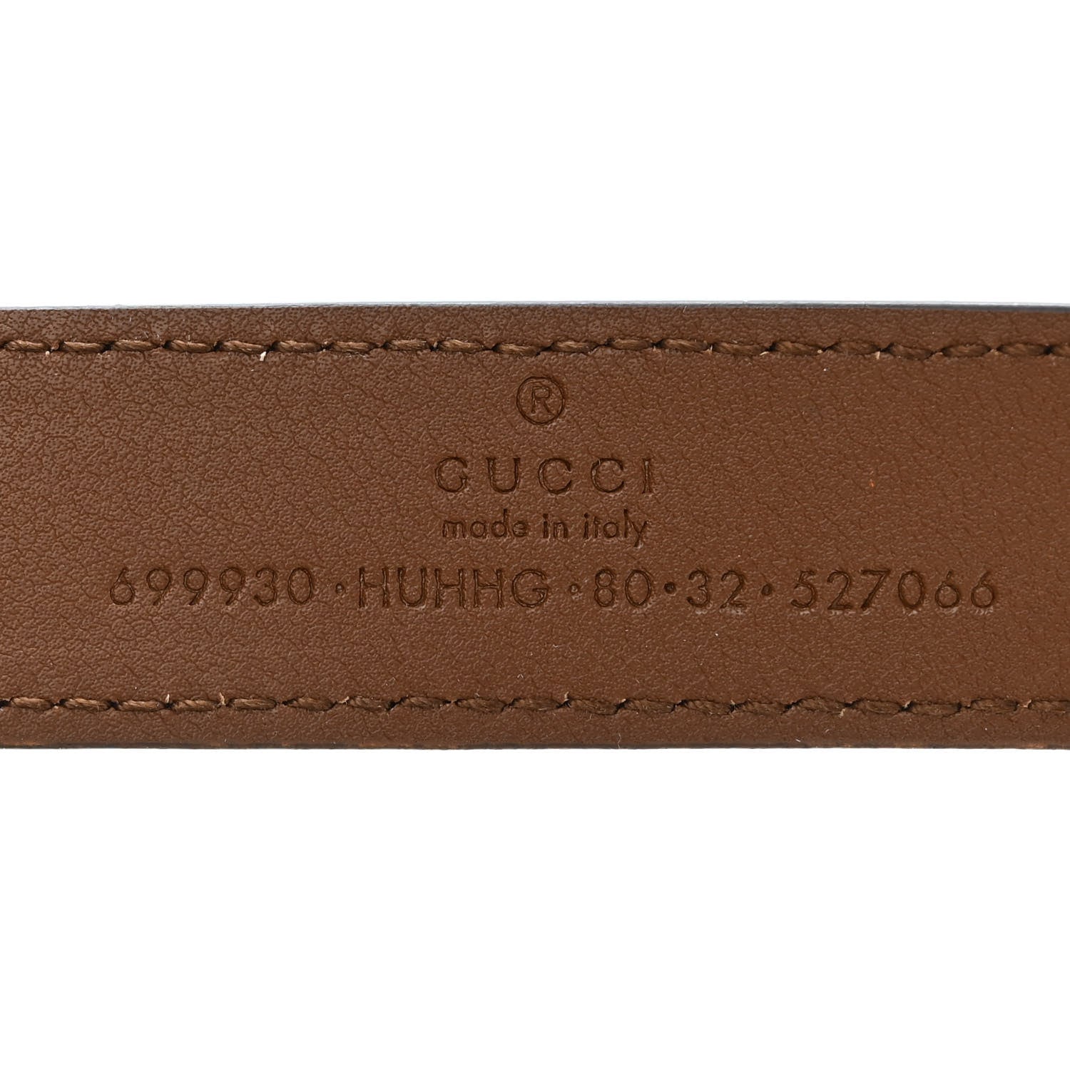 Gucci GG Supreme Monogram Azalea Calfskin Web Jackie 1961 Belt Bag 80 32 Beige Ebony Brown Sugar 8 of 12