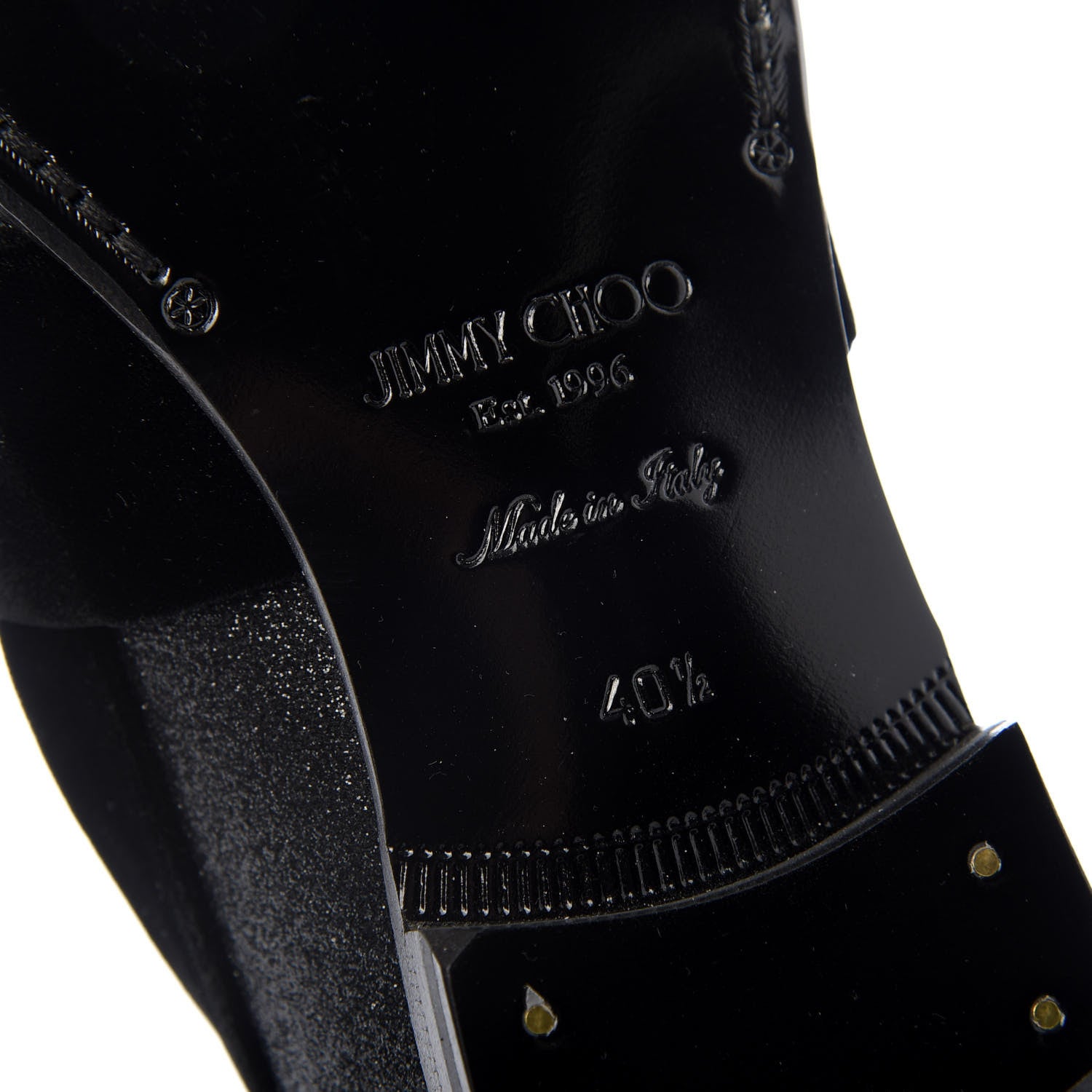 Jimmy Choo Glitter Velvet Mens John Slip On Loafers 40.5 Black 8 of 10