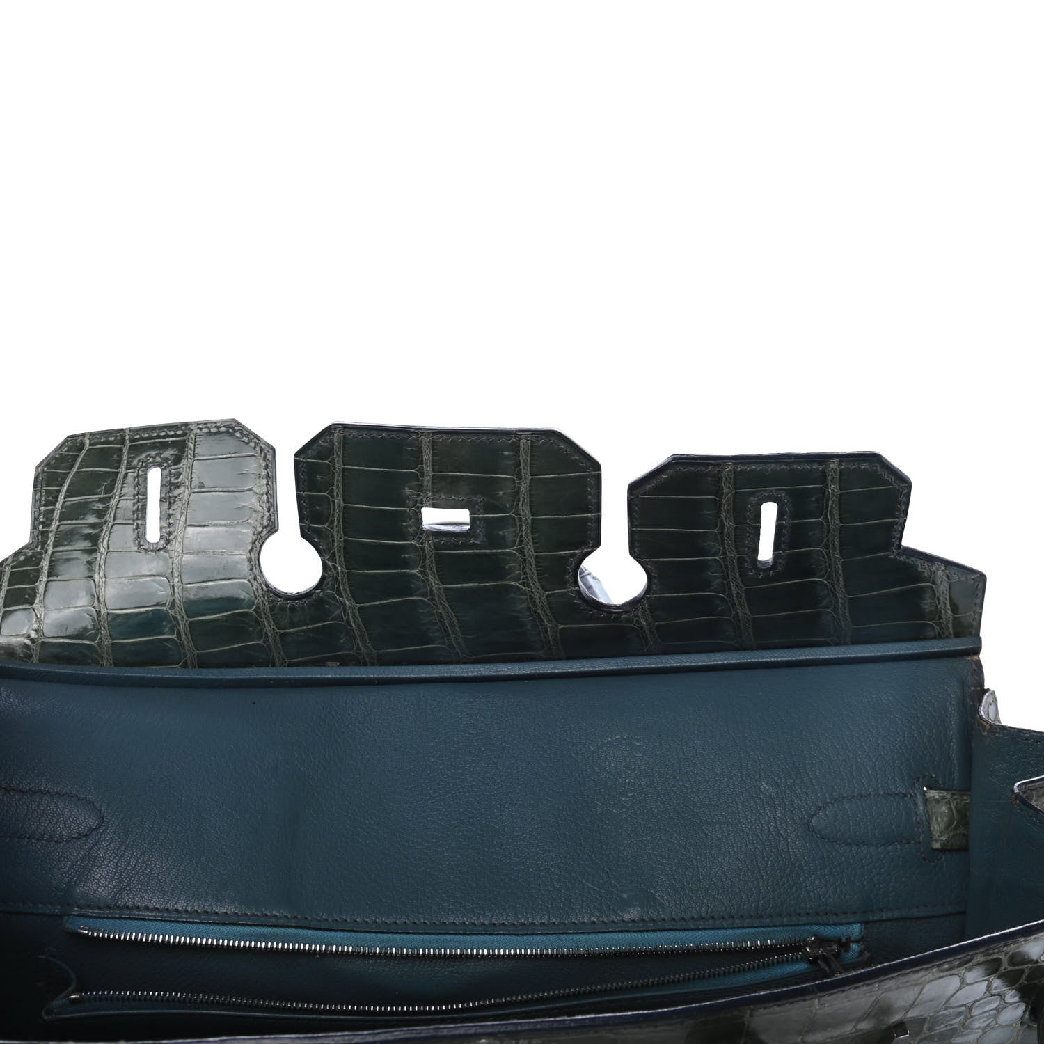 Hermes Matte Porosus Crocodile Birkin 35 16 of 35