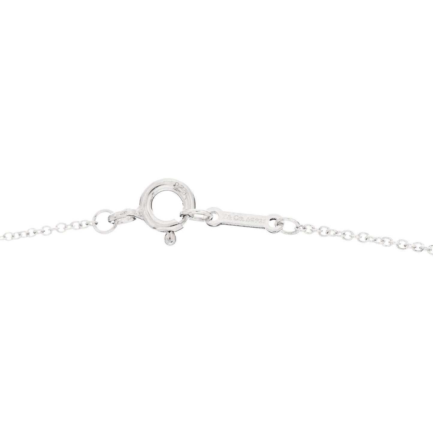Sterling Silver Paloma Picasso Graffiti Love Pendant Necklace