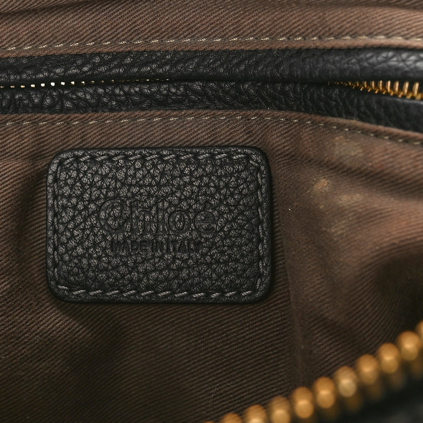 Calfskin Medium Marcie Satchel Black