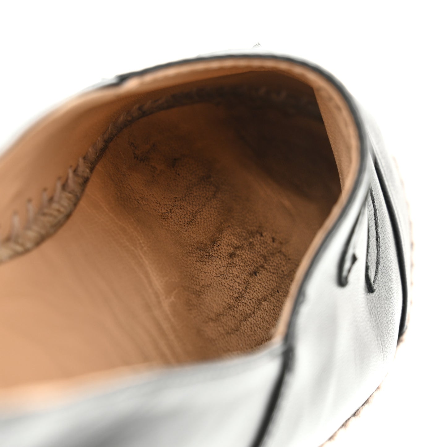 Lambskin CC Espadrilles 38 Black