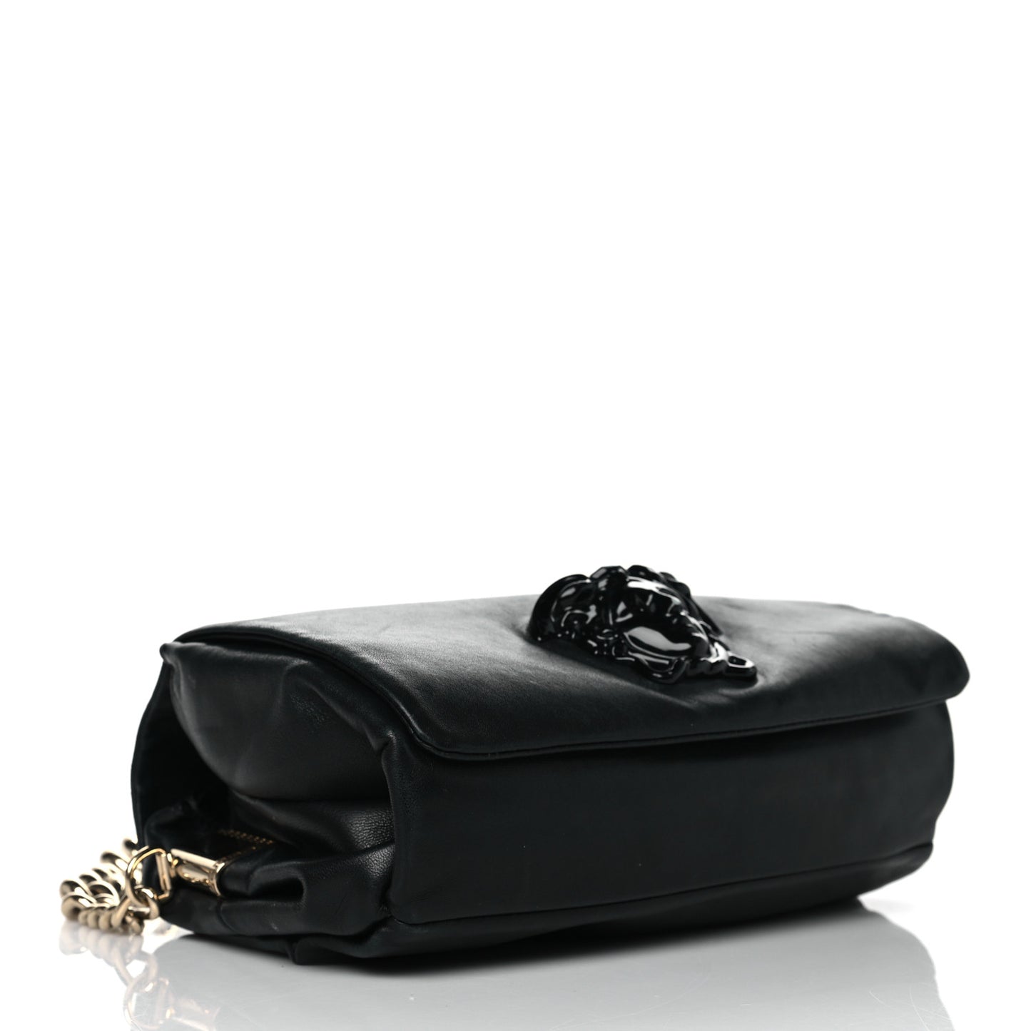 Nappa Palazzo Sultan Shoulder Bag Black