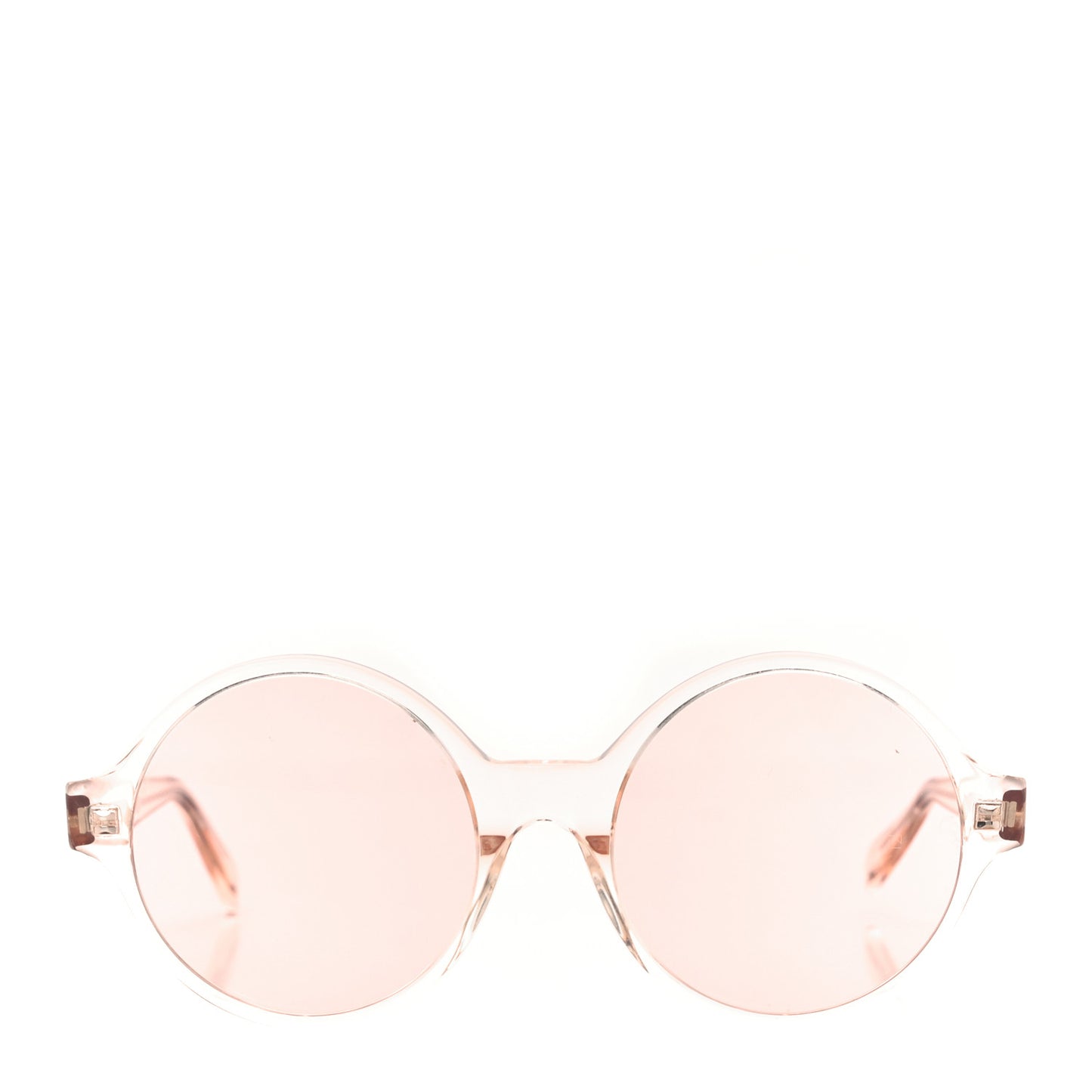 Round Sunglasses CL 40051/I Transparent Light Pink