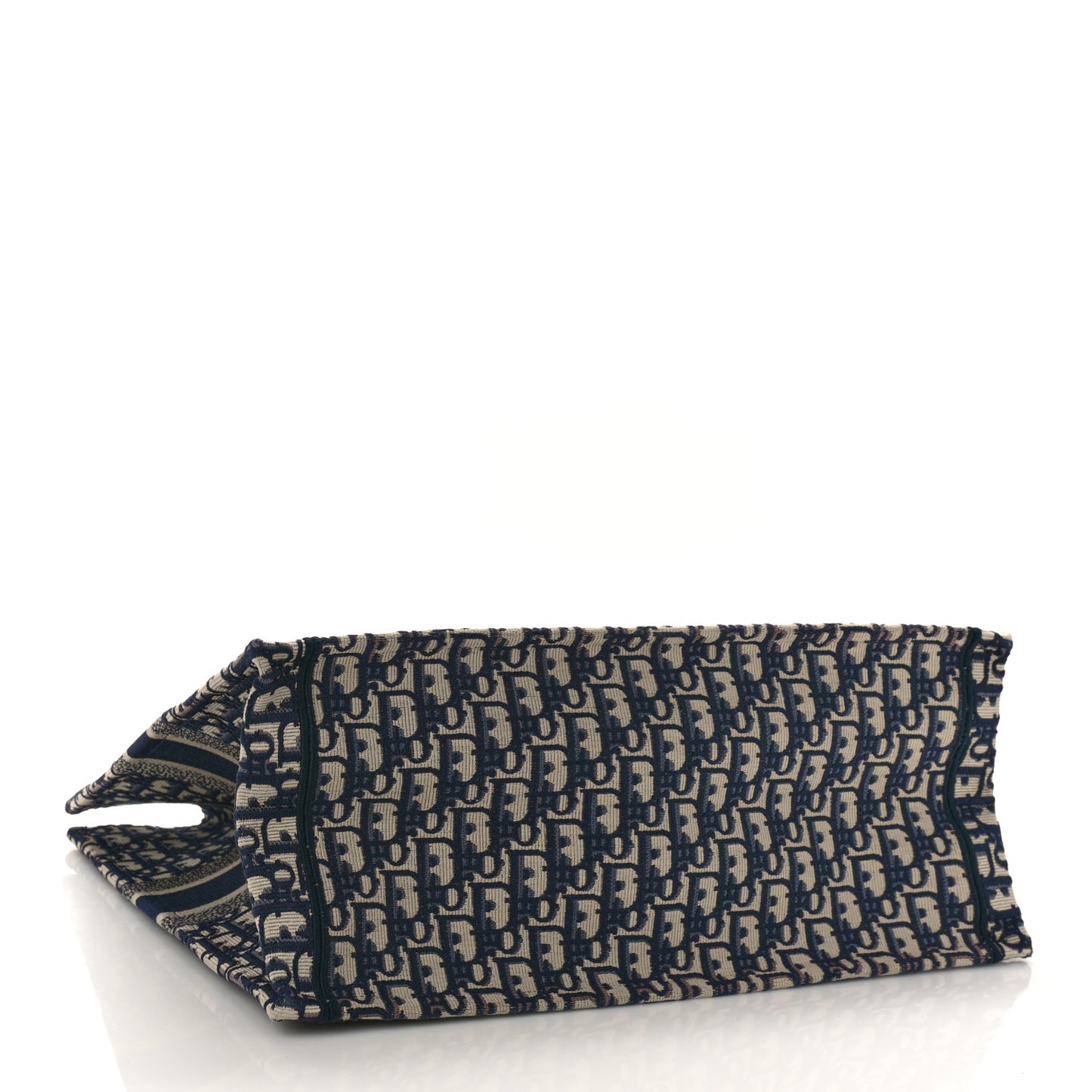 Oblique Large Book Tote Blue Multicolor