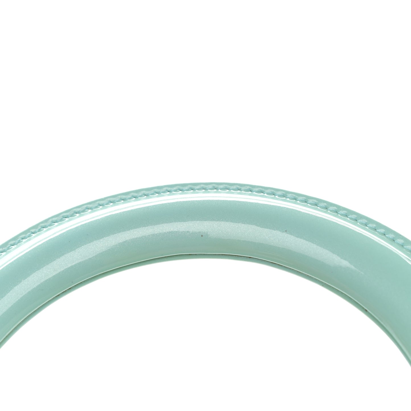 Patent Cannage Medium Lady Dior Light Blue