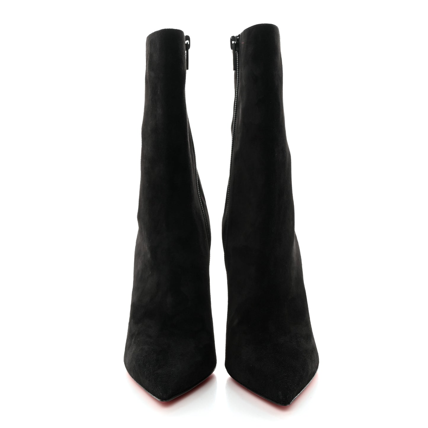 Suede Lipbooty 100 Booties 37 Black