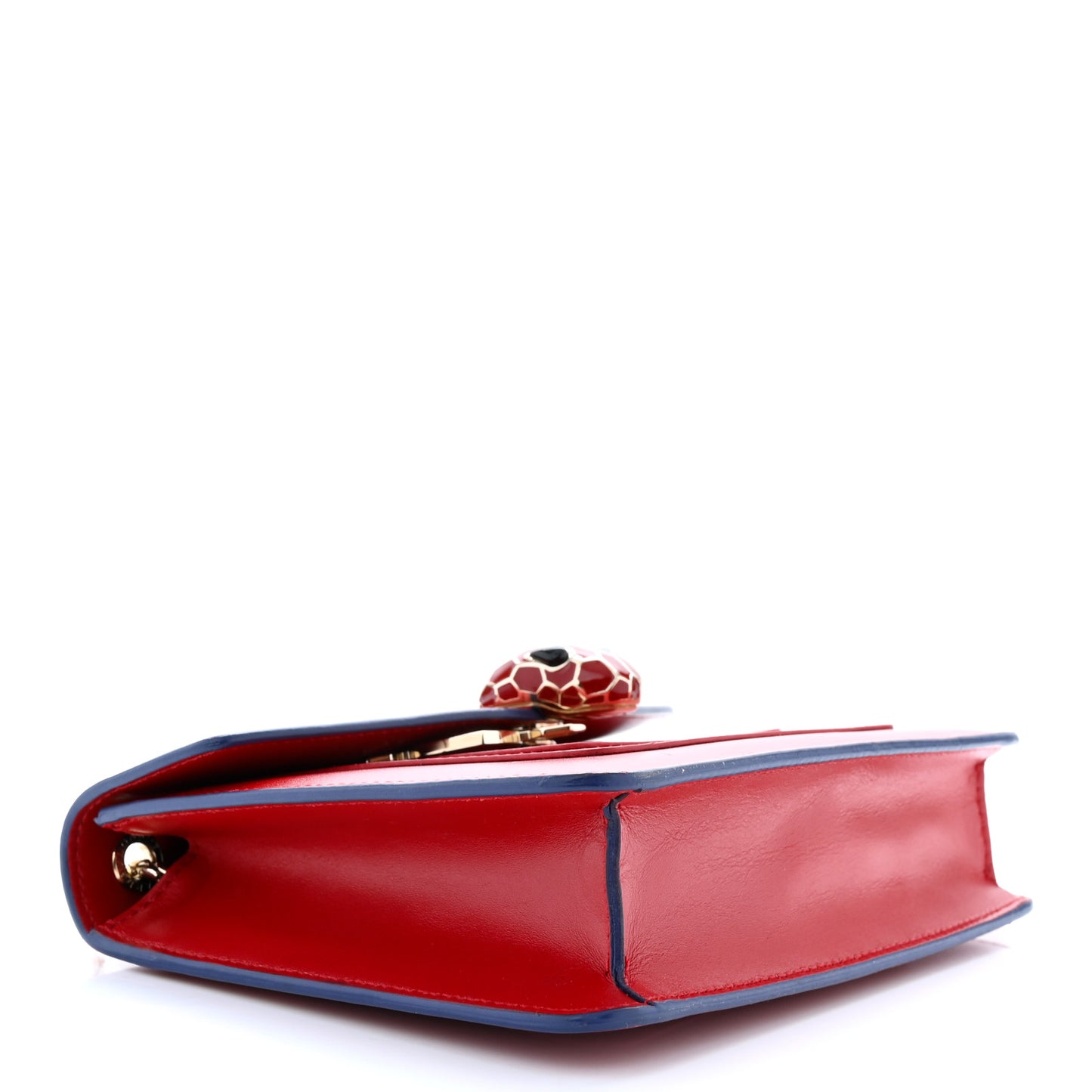 Calfskin Serpenti In Love Forever Crossbody Bag Red