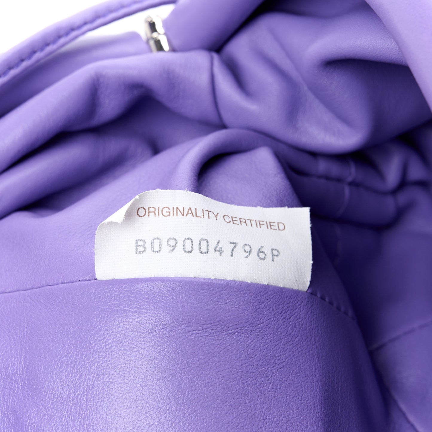 Butter Calfskin The Mini Pouch Purple