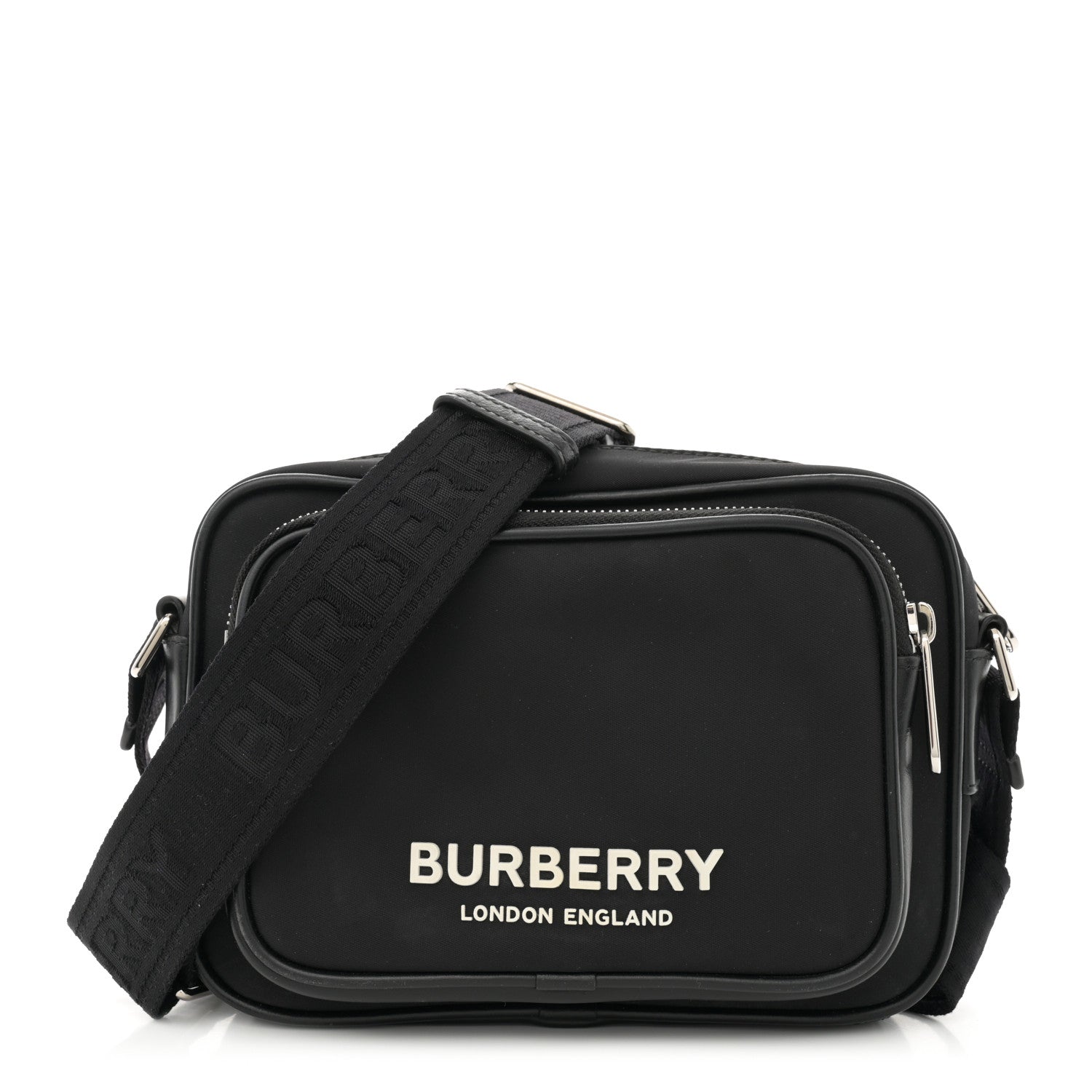 Burberry Nylon Paddy Crossbody Bag Black 1 of 13
