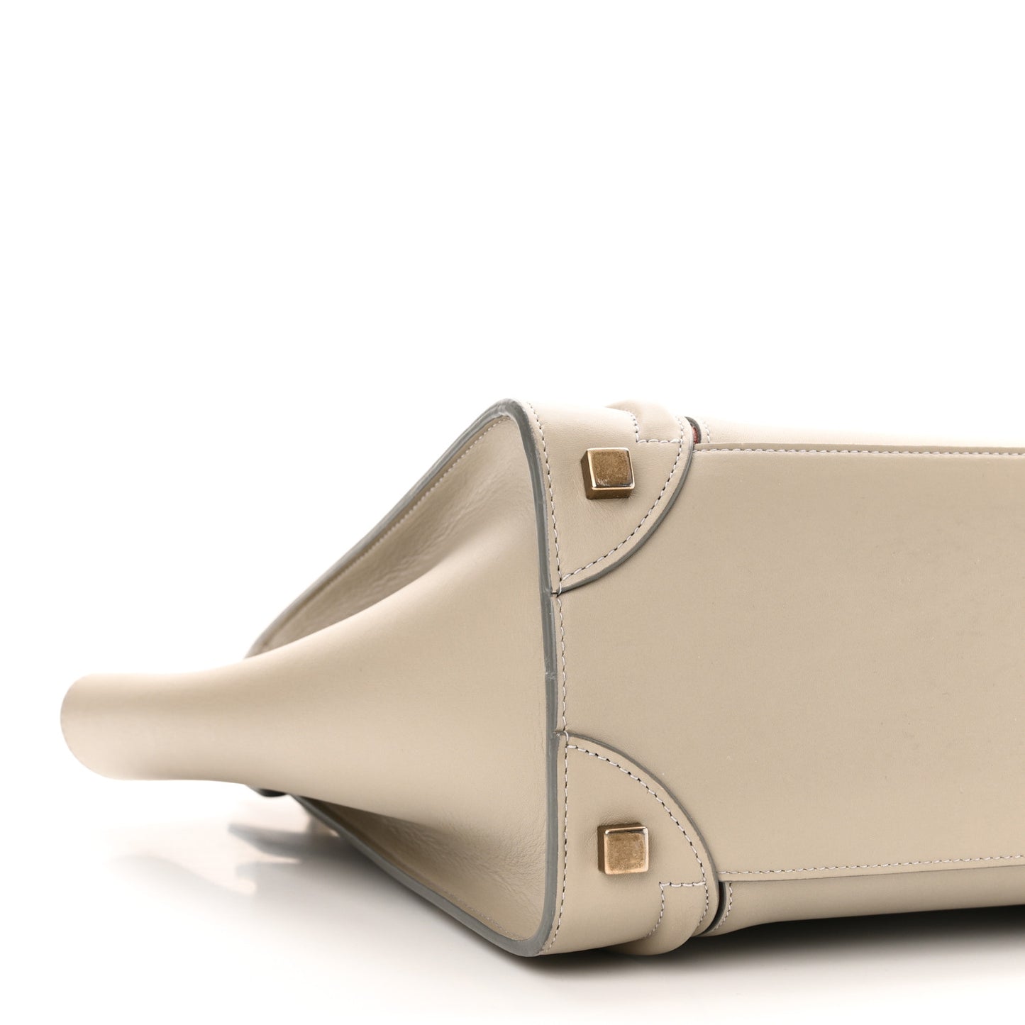 Smooth Calfskin Interstice Micro Luggage Quartz