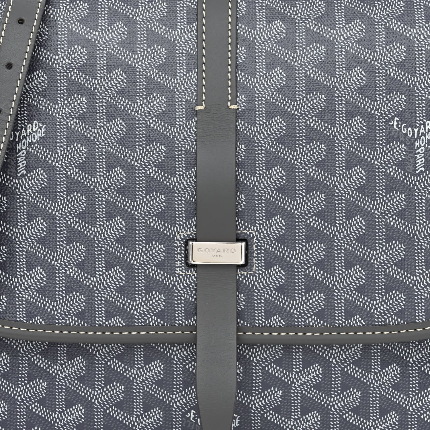 Goyard Goyardine Belvedere II MM Messenger Bag Grey 7 of 9