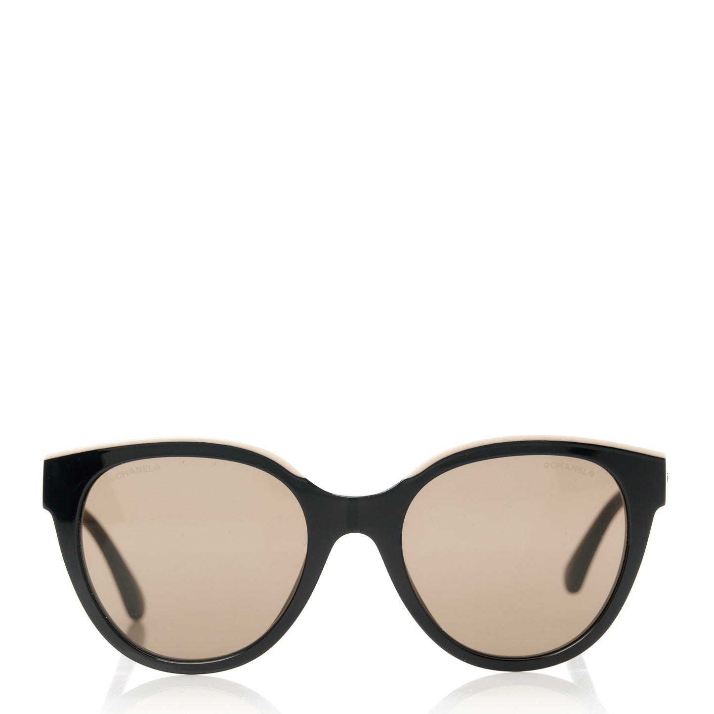 Acetate CC Butterfly Sunglasses 5414 Black Beige