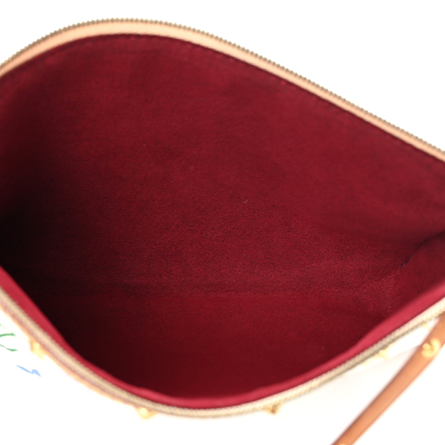 Monogram Multicolor Pochette Accessories White