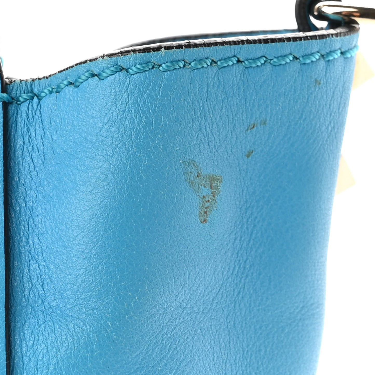 Vitello Mini Rockstud Tote Parrot