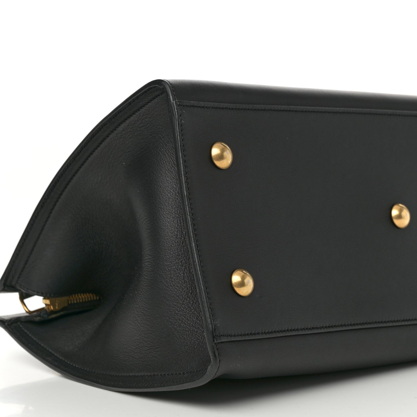 Calfskin Small Classic Y Cabas Black