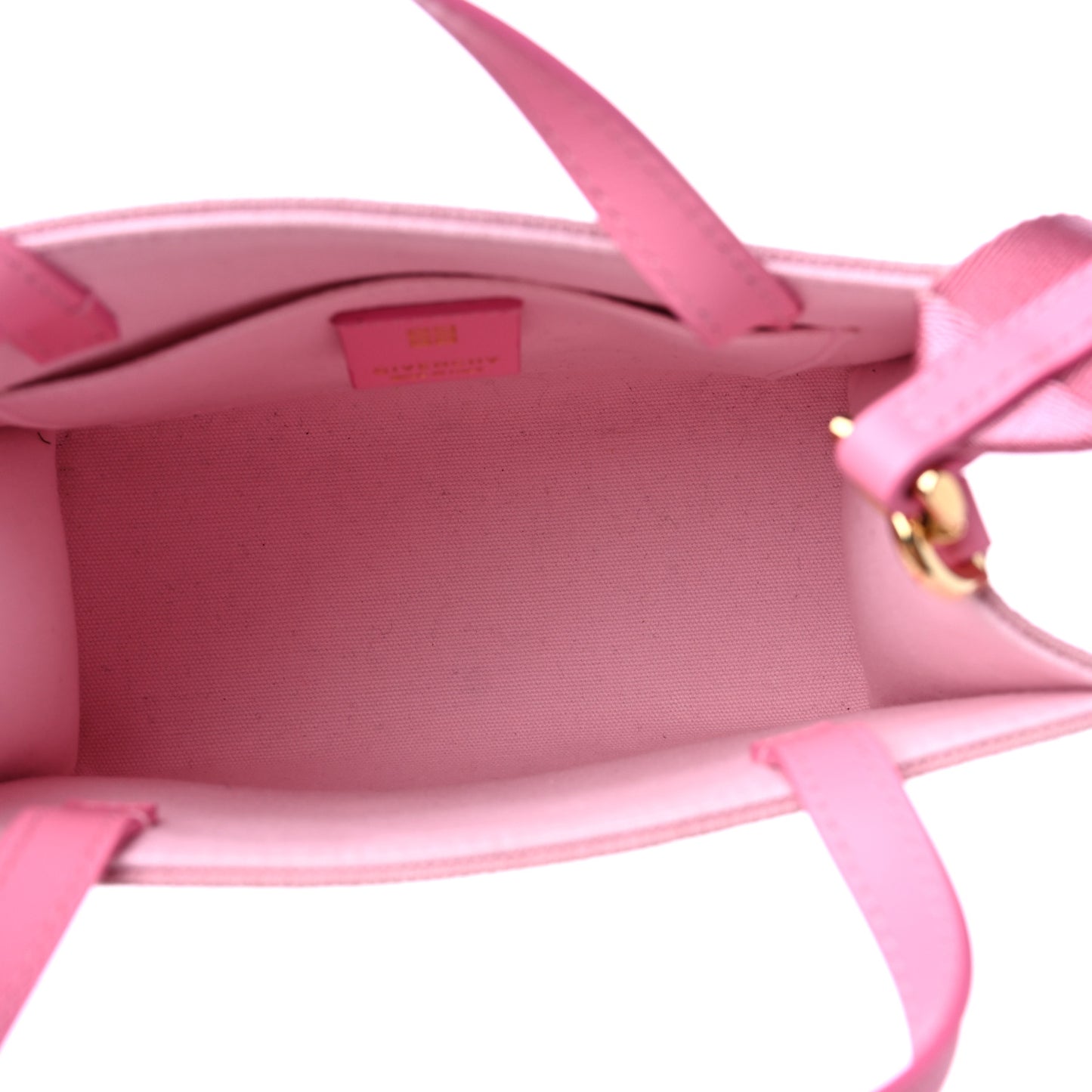 Canvas Mini G Shopping Tote Bright Pink