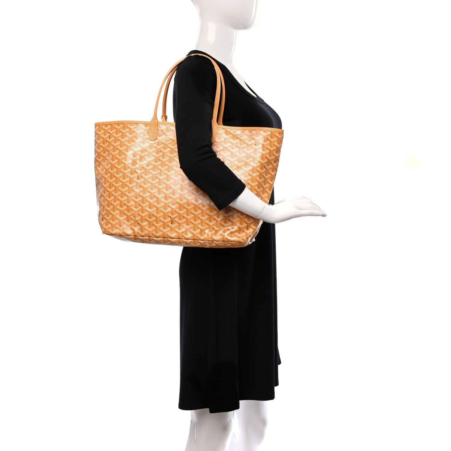 Goyard Goyardine Saint Louis PM Yellow 3 of 10