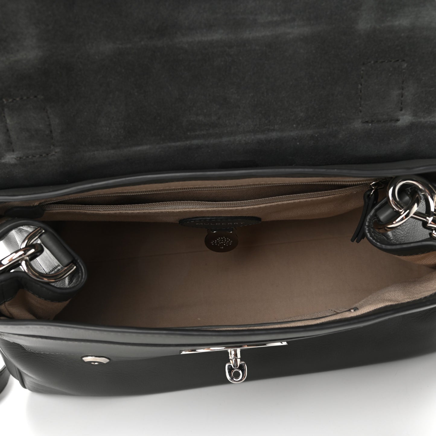 Smooth Calfskin Medium Alexa Pavement Grey