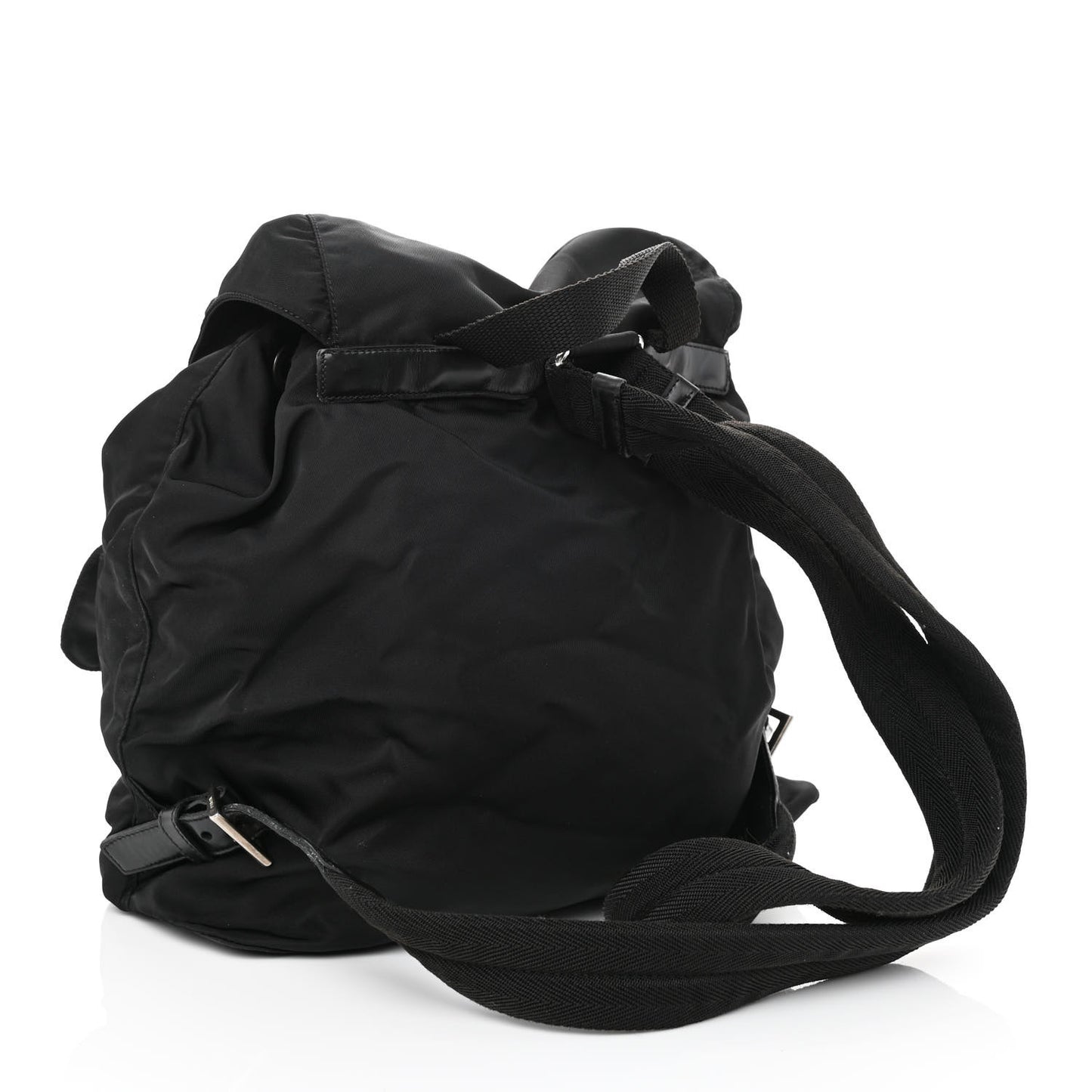 Nylon Vela Medium Backpack Black