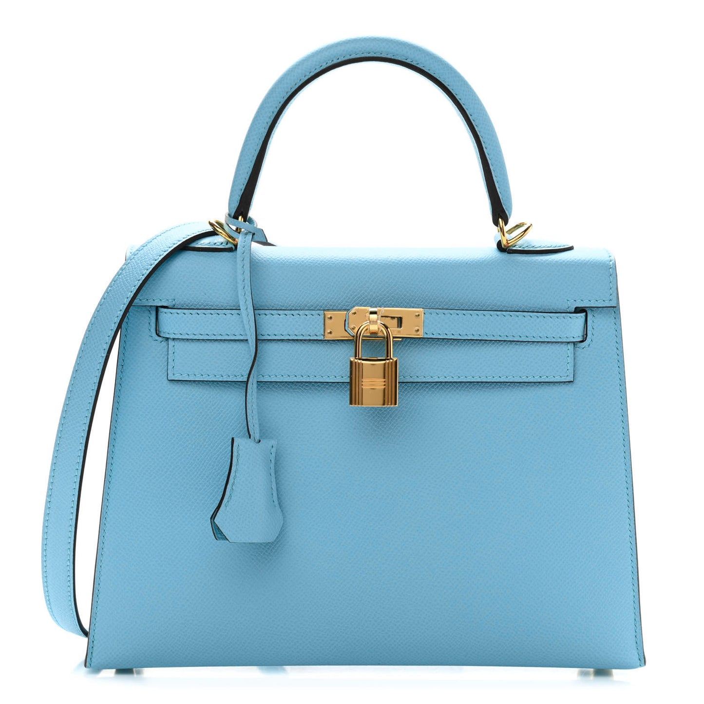 Epsom Kelly Sellier 25 Bleu Du Nord