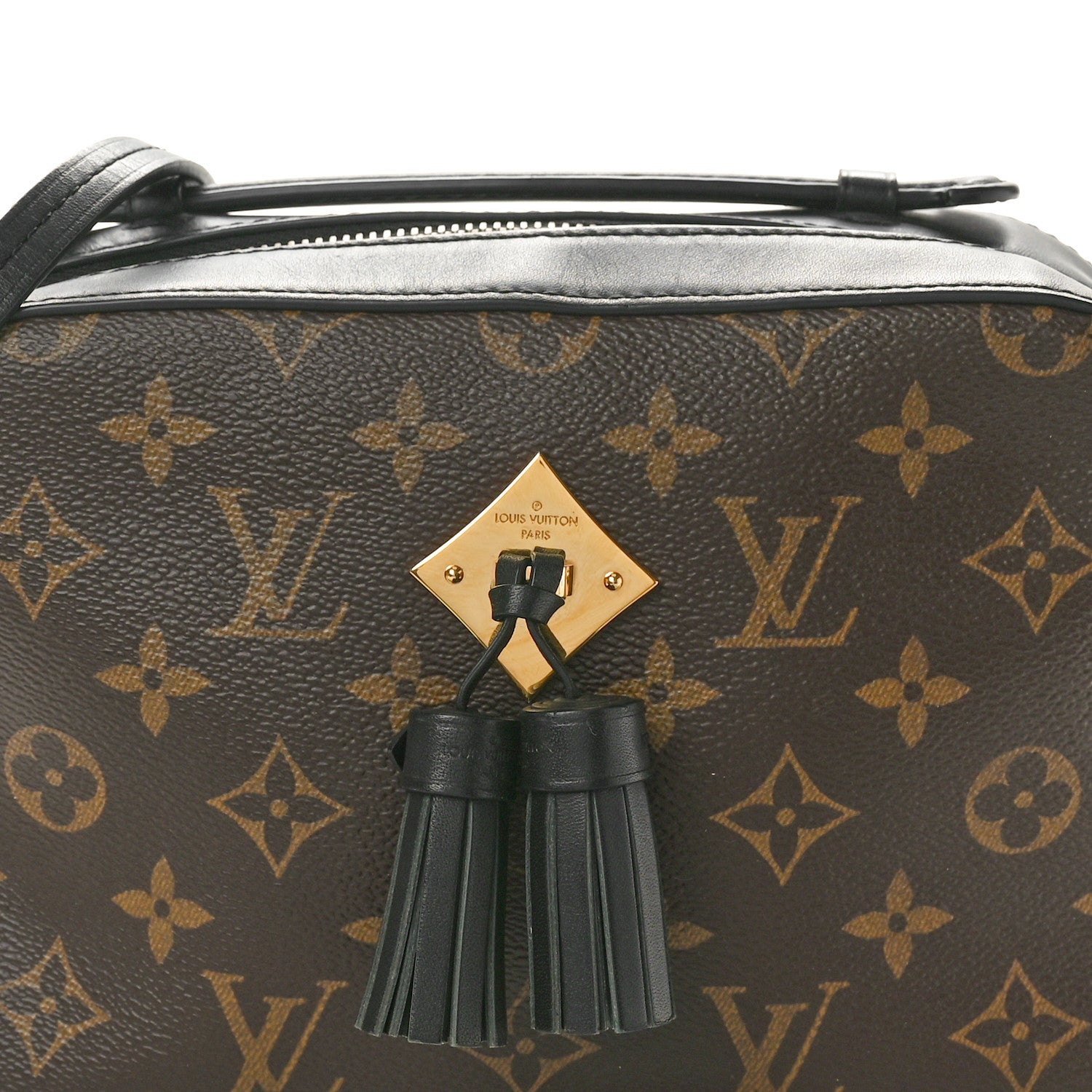 Louis Vuitton Monogram Saintonge Black 7 of 9