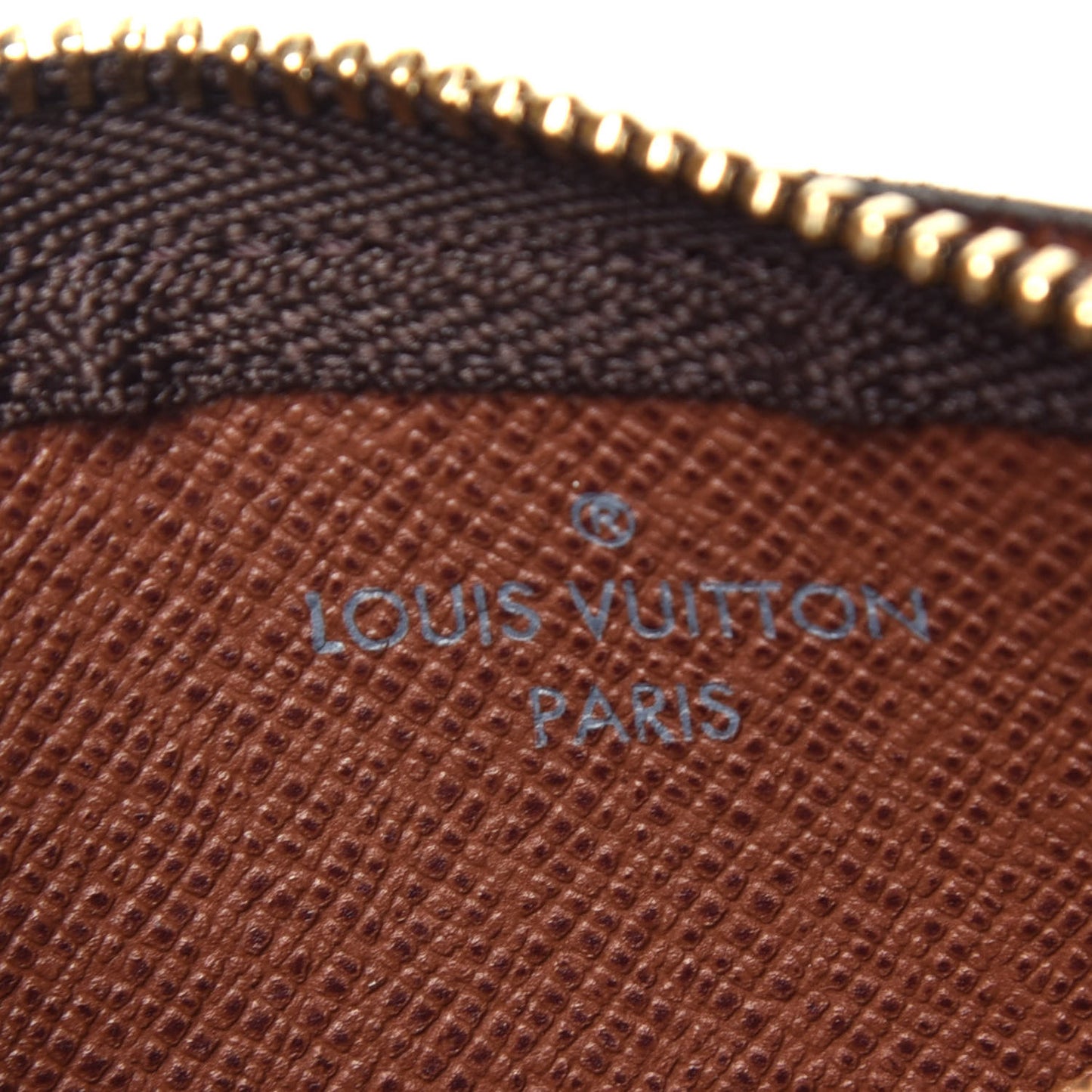 Monogram Key Pouch