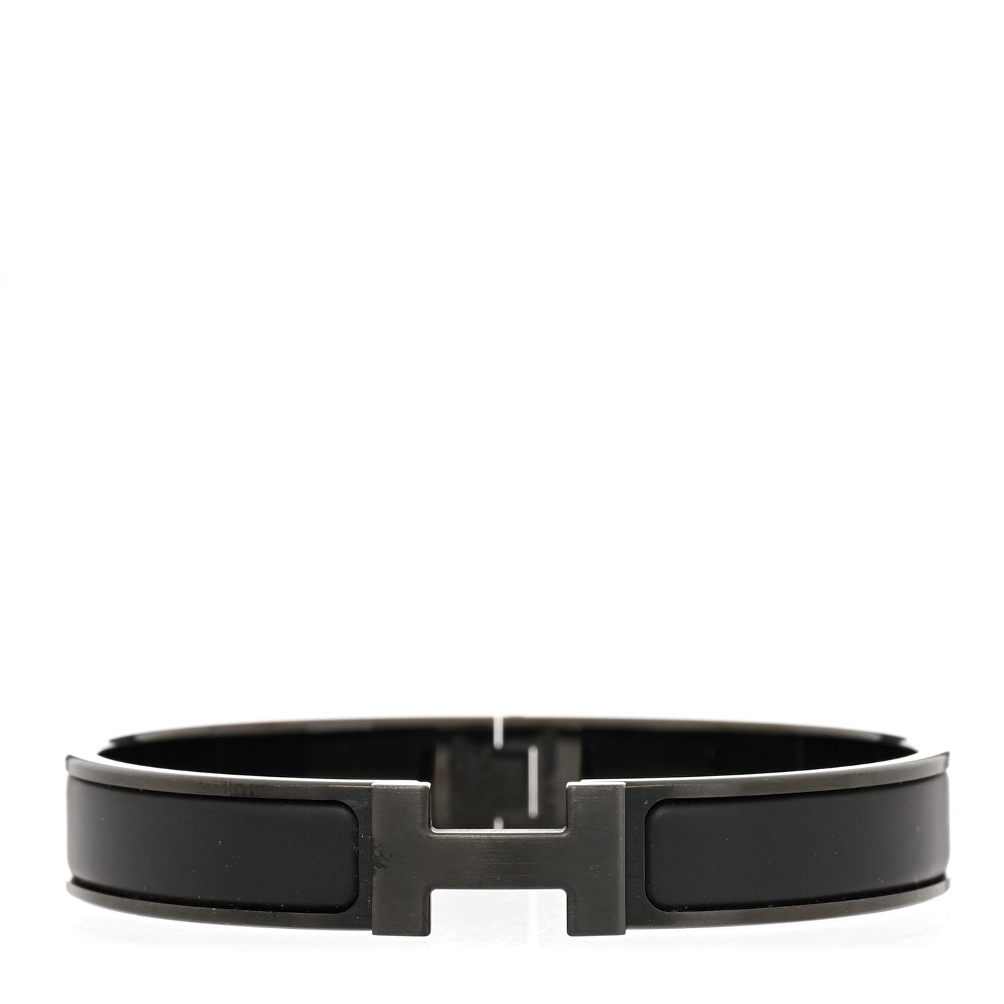 Matte Enamel Narrow Clic Clac HH Bracelet T6 So Black