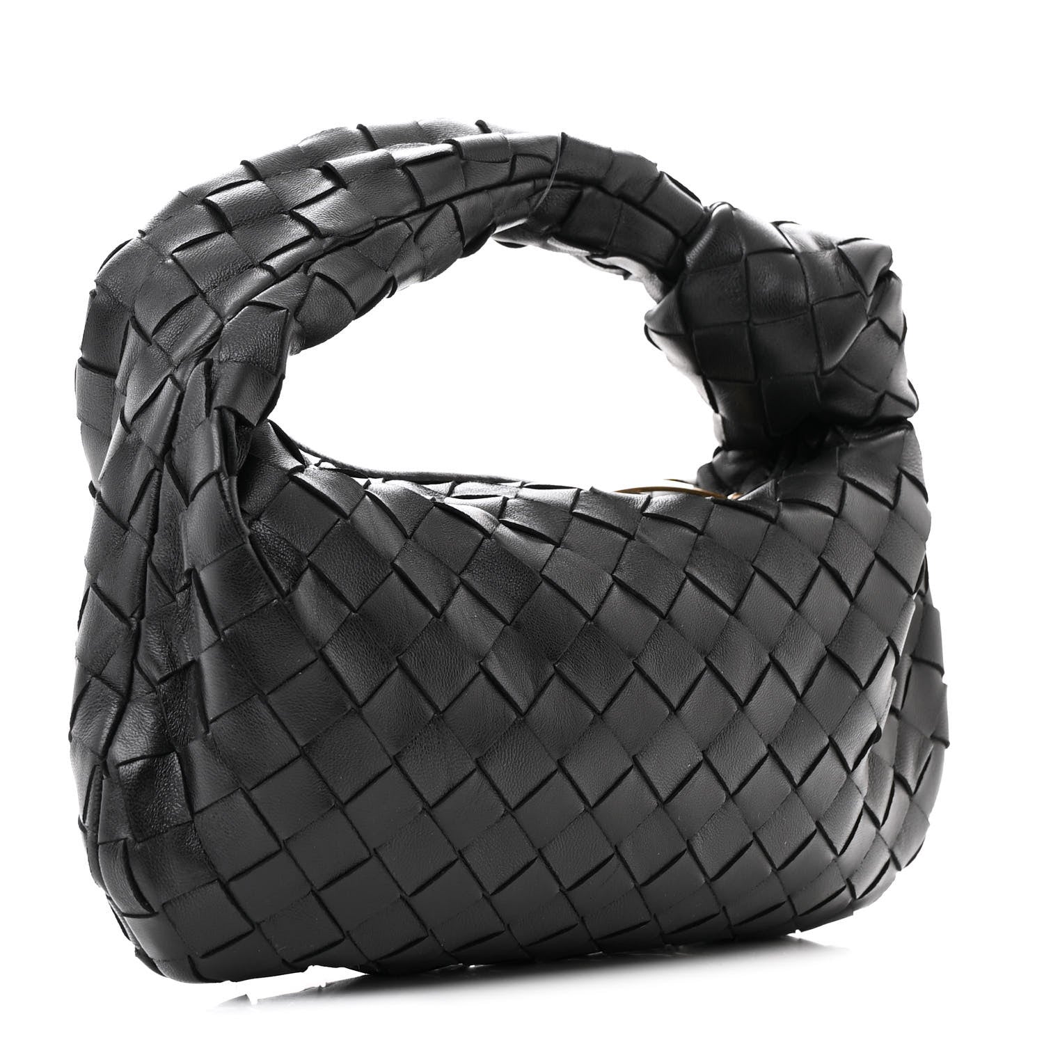 Bottega Veneta Nappa Intrecciato Mini Jodie Black 3 of 11