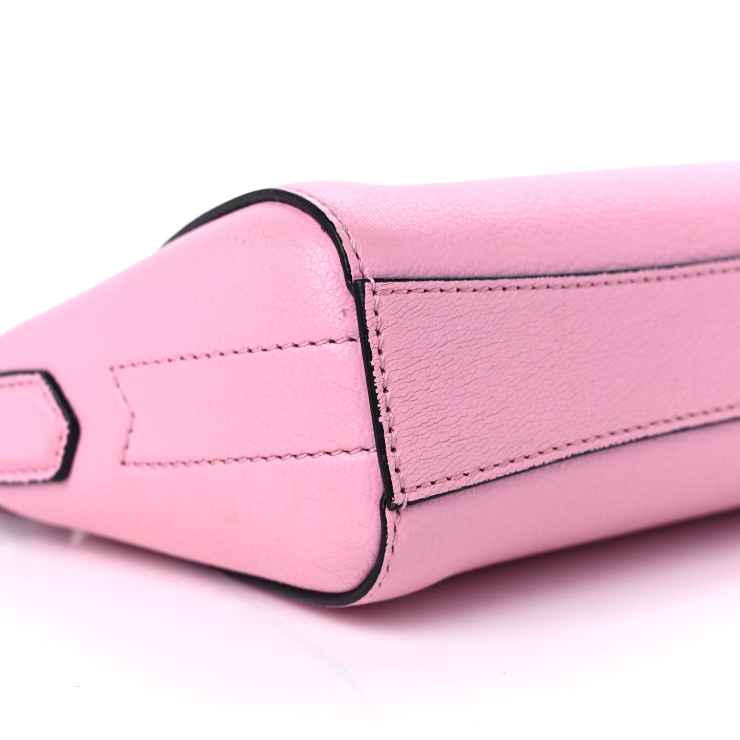 Sugar Goatskin Nano Antigona Bright Pink