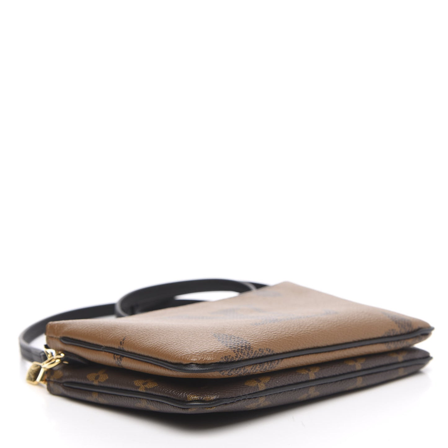 Reverse Monogram Giant Double Zip Pochette