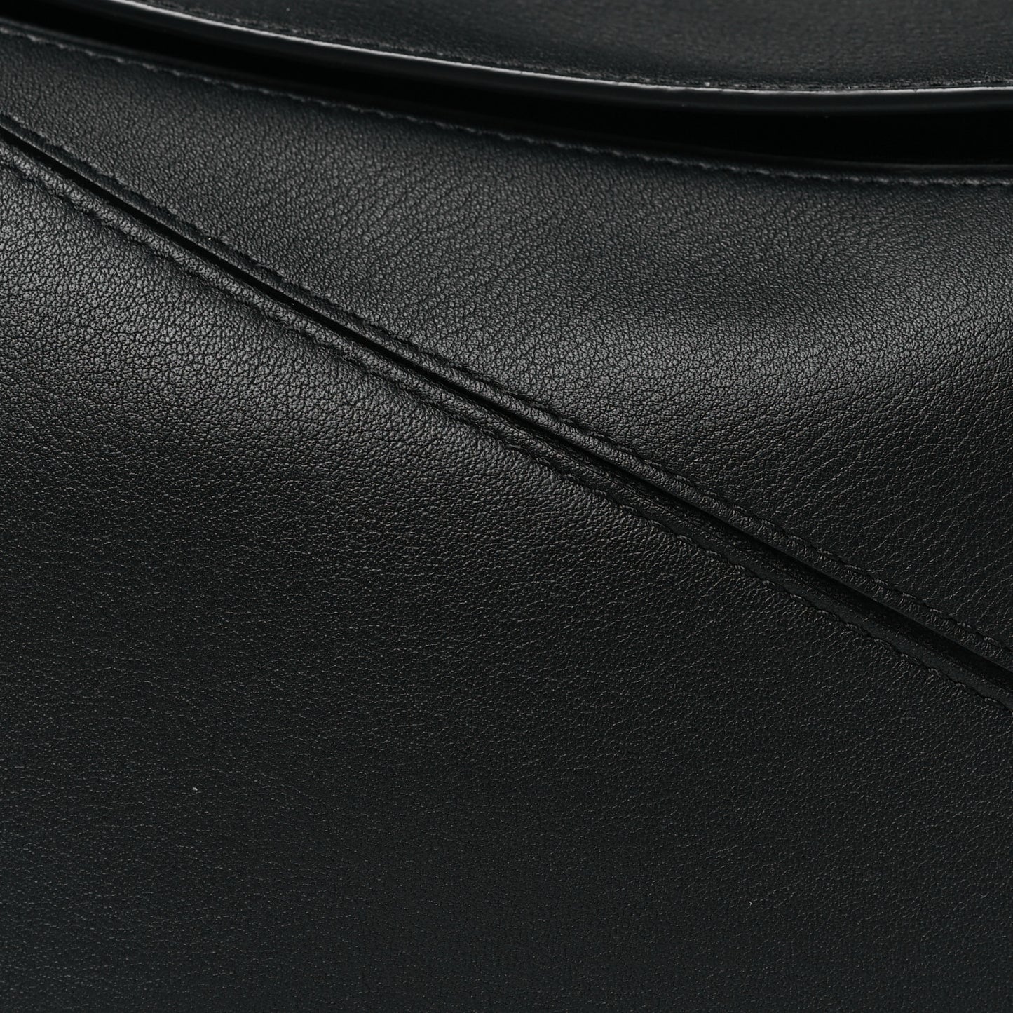 Calfskin Small Puzzle Bag Black