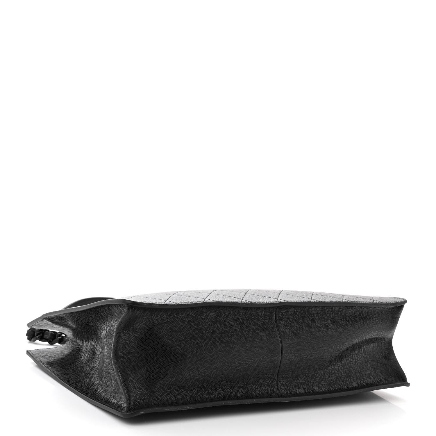 Chanel Caviar Quilted My Everything Large Shopping Tote Black 4 of 10