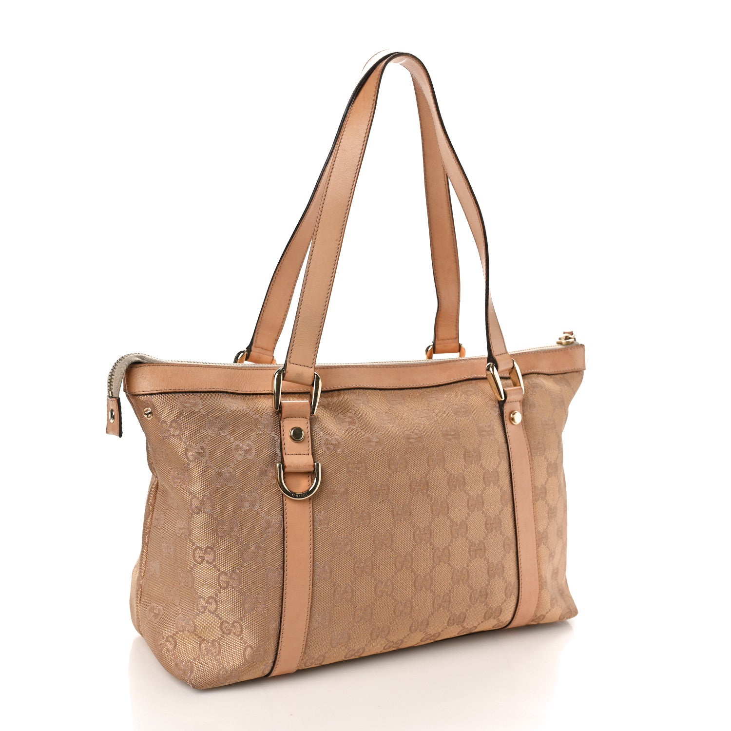 Gucci Monogram Medium Abbey Tote Pink 3 of 16