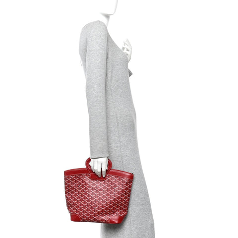 Goyardine Beluga PM Tote Red