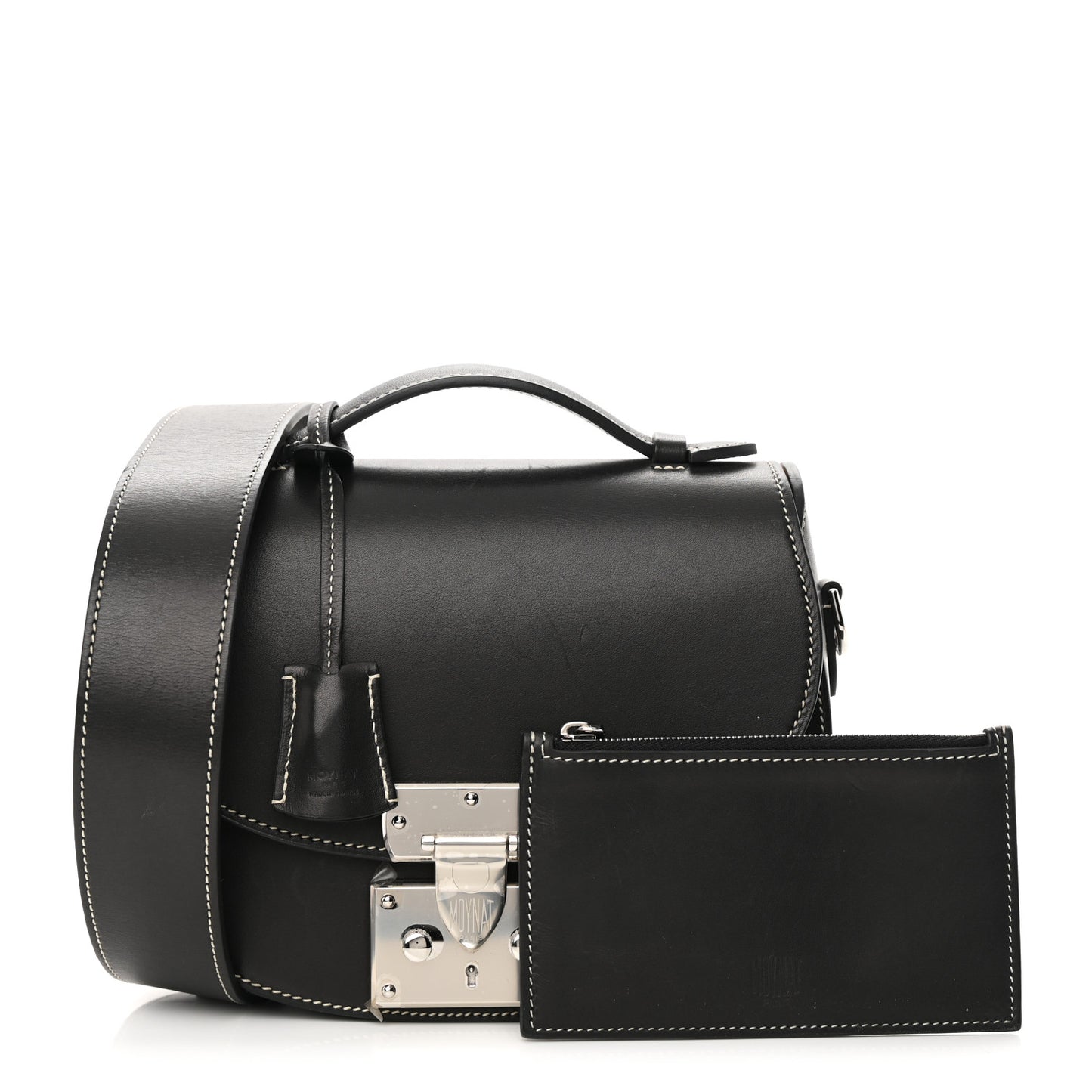 Barenia Blush Flori PM Black