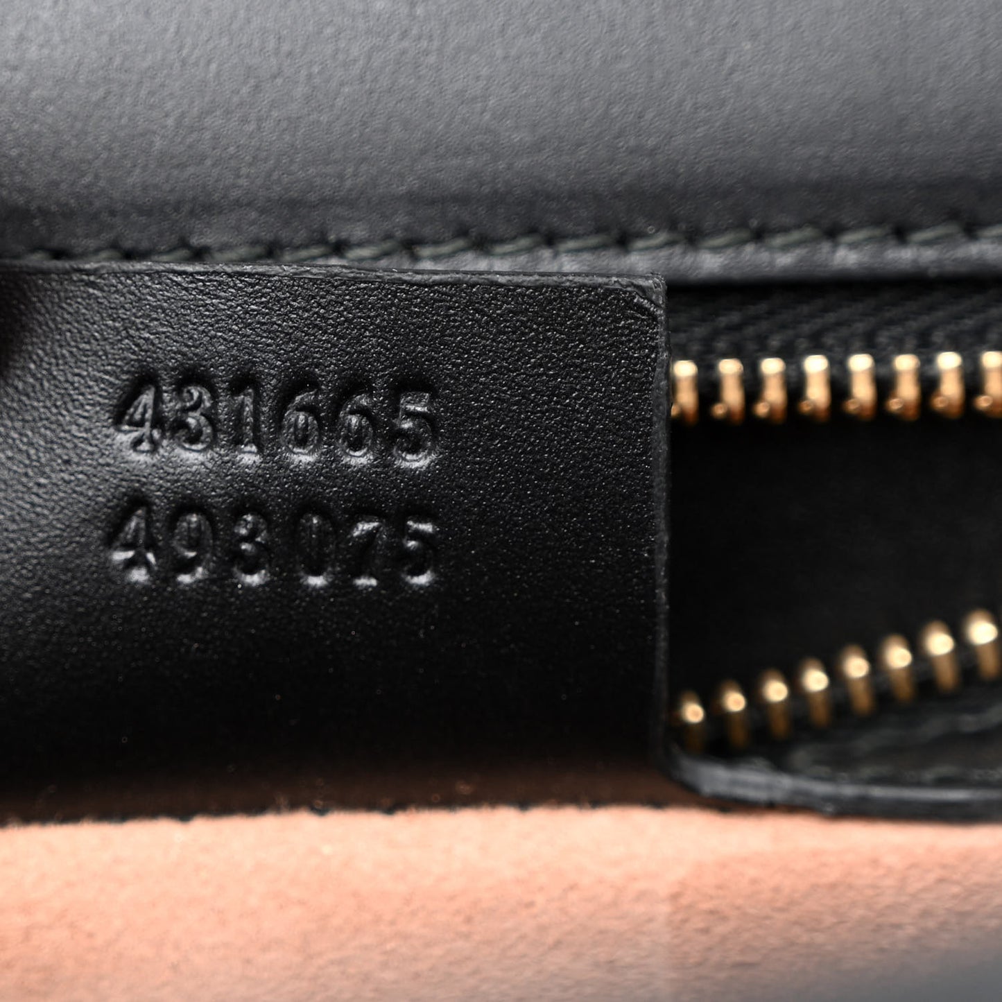 Guccissima Signature Medium Sylvie Top Handle Bag Black