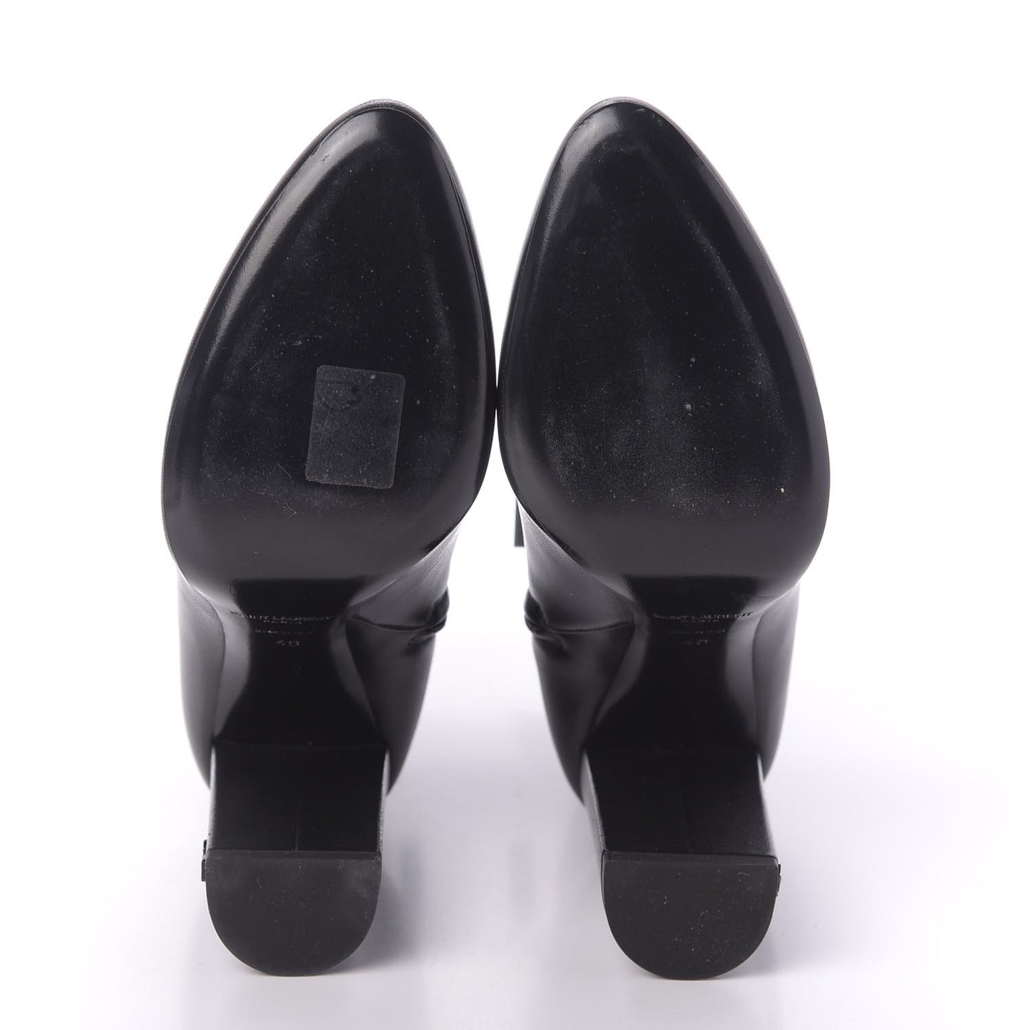 Nappa Vendome Loulou Ankle Zip Boot 40 Black