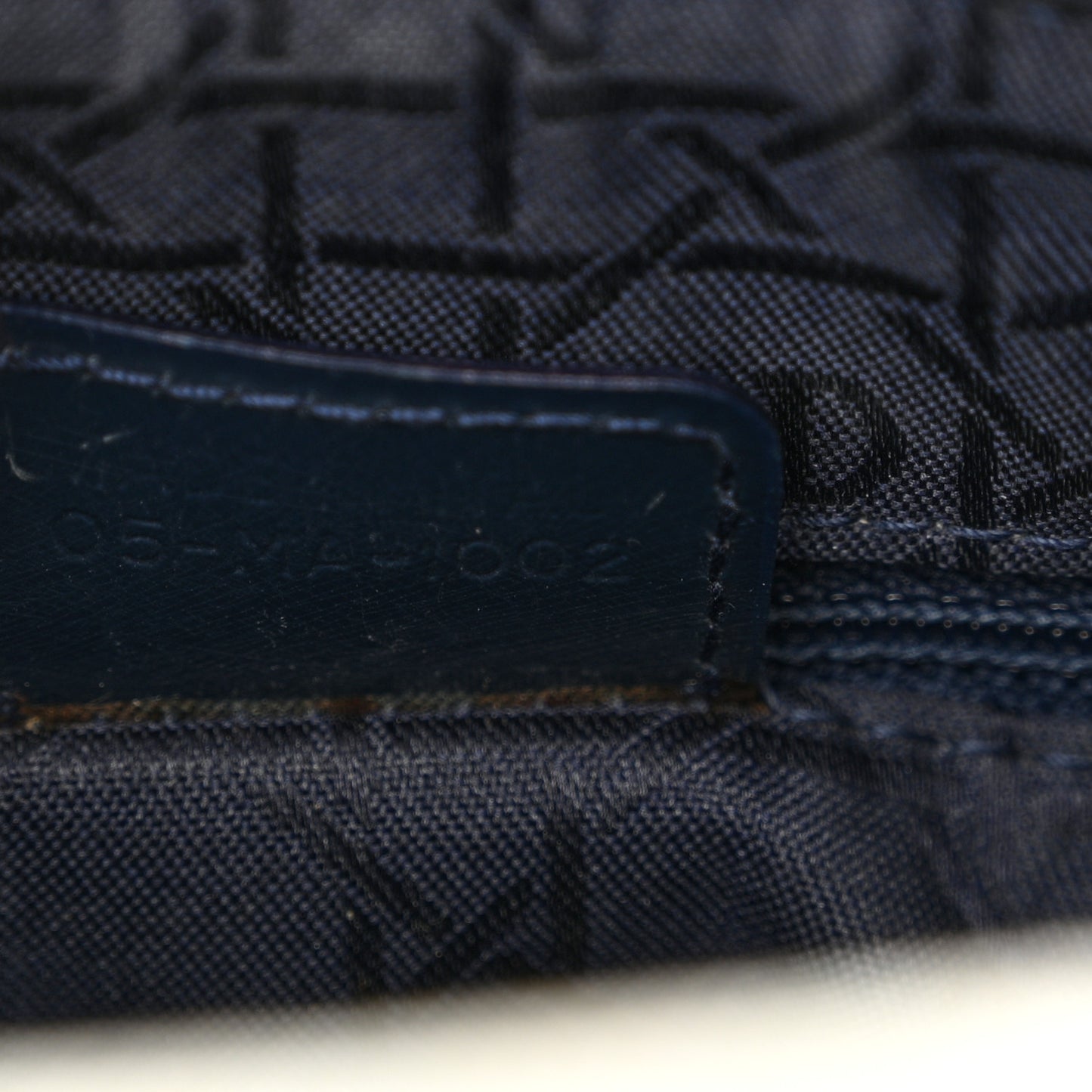 Denim Cannage Medium Lady Dior Light Blue