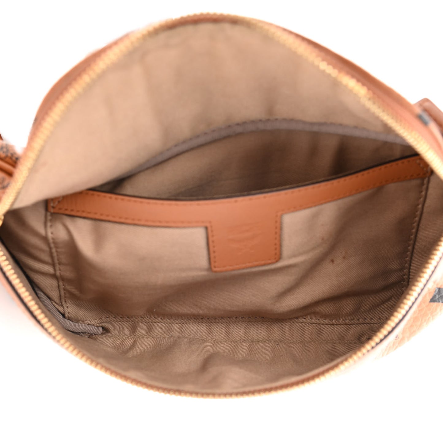 Visetos Small Fusten Belt Bag Cognac