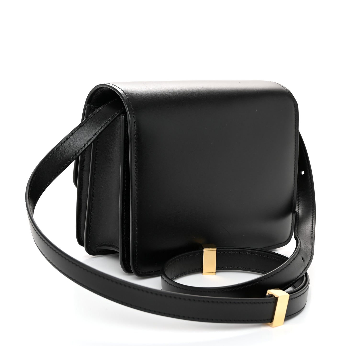 Box Calfskin Small Classic Box Flap Bag Black
