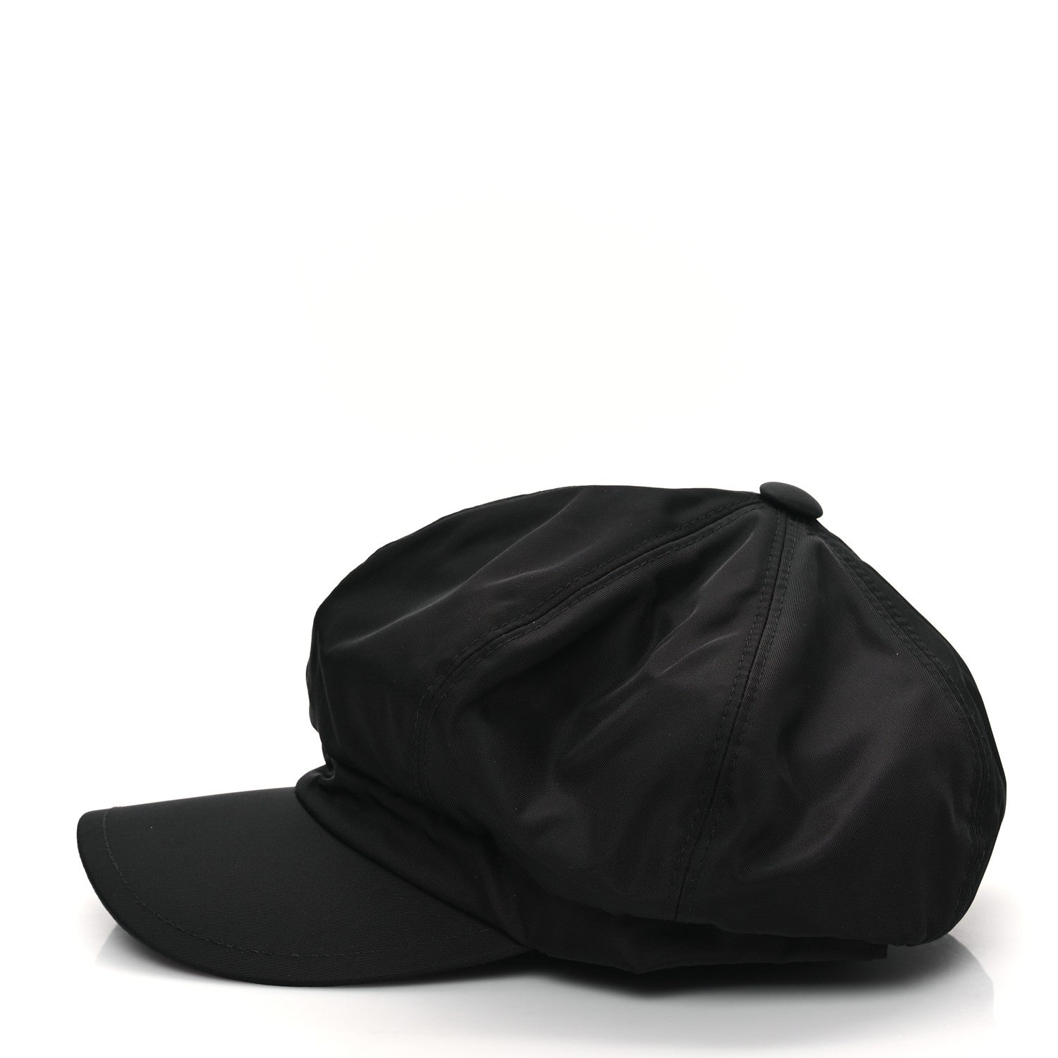Prada Re-Nylon Newsboy Hat M Black 4 of 8