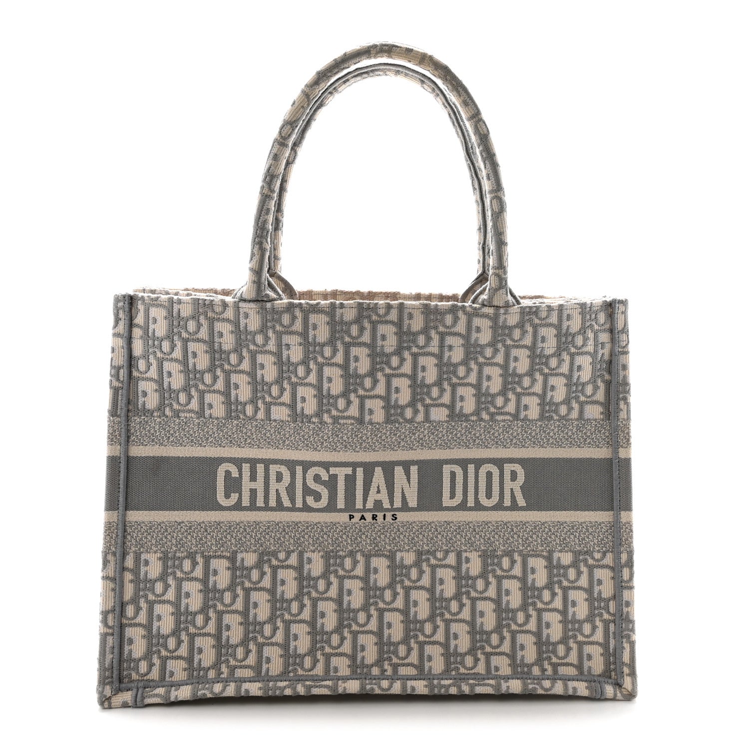 Christian Dior Oblique Medium Book Tote Grey 1888644 – FASHIONPHILE