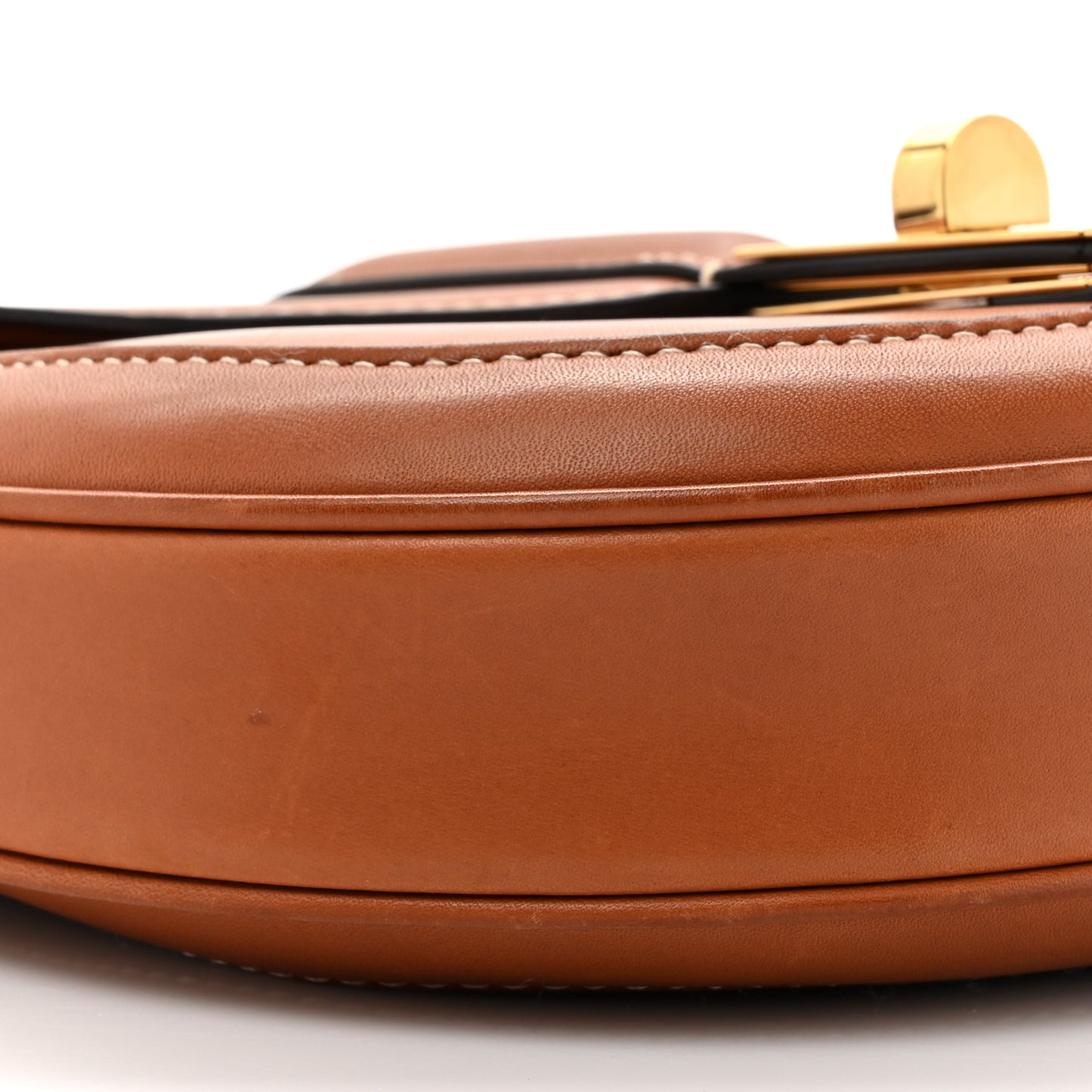Natural Calfskin Besace Small 16 Tan